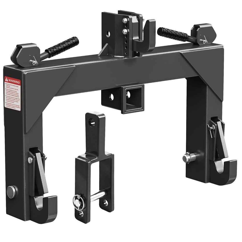 3 point quick hitch, 3 point quick hitch for tractor, Category 1 quick hitch, Cat 1 quick hitch, 3 point hitch adapter, 3 point tractor hitch, tractor quick hitch, 3 point quick attach, Category 1 tractor attachment, Cat 1 tractor attachment, 3000 lb quick hitch, 3000 lbs 3 point hitch, 2 inch receiver hitch tractor, 2 inch receiver tractor hitch, 3 point receiver hitch, tractor trailer hitch, adjustable 3 point hitch, 5 position quick hitch, quick hitch adapter for tractor, tractor implement hitch, farm tractor quick hitch, tractor towing attachment, snowplow tractor hitch, mower attachment hitch, YITAMOTOR quick hitch