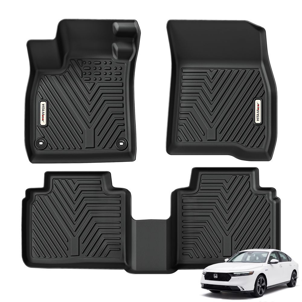 Honda Accord floor mats, Honda Accord floor liners, Honda Accord cargo liner, Honda Accord trunk mat, Honda Accord accessories, 2023 Honda Accord floor mats, 2024 Honda Accord floor mats, 2025 Honda Accord floor mats, 2026 Honda Accord floor mats, Honda Accord Hybrid floor mats, Honda Accord Hybrid accessories, all weather floor mats, all weather floor liners, custom fit floor mats, TPE floor mats, waterproof floor liners, anti slip car mats, rubber floor mats, laser measured floor liners, front floor mats, rear floor mats, cargo mats, trunk liners, vehicle interior accessories, YITAMOTOR floor mats