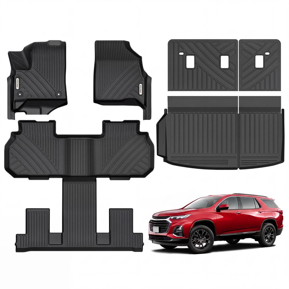 YITAMOTOR floor mats, Chevy Traverse floor mats, Chevrolet Traverse floor mats, Traverse floor liners, Chevy Traverse floor liners, Traverse cargo liner, Traverse trunk mat, Traverse backrest mat, Traverse seat back protector, 2024 Traverse floor mats, 2025 Traverse floor mats, 2026 Traverse floor mats, 2024-2026 Chevy Traverse floor mats, 2024-2026 Traverse floor liners, Chevy Traverse 7 seat floor mats, Traverse 7 passenger floor mats, Traverse 7 seat floor liners, Traverse 3 row floor mats, Traverse 1st row floor mats, Traverse 2nd row floor mats, Traverse 3rd row floor mats, Traverse cargo mats, Traverse trunk liner, Traverse back seat protector, Traverse seat back mats, TPE floor mats, TPE floor liners, all weather floor mats, all weather floor liners, waterproof floor mats, custom fit floor mats, custom fit floor liners, 3D laser scanned floor mats, 3D custom fit floor liners, raised edge floor mats, high wall floor liners, anti-slip floor mats, non-slip car mats, skid-resistant floor mats, weatherproof floor liners, durable TPE car mats, recyclable TPE floor mats, easy clean floor mats, washable floor mats, hose washable car mats, mud floor mats, snow floor mats, spill protection floor mats, black floor mats, SUV floor mats, SUV floor liners, 3 row SUV floor mats, full set floor mats, front rear floor mats, cargo liner with backrest mat, backrest floor mat, seat back protection, Chevy Traverse accessories, Chevrolet Traverse accessories, Traverse interior accessories, car interior floor protection, replacement floor mats, aftermarket floor mats, YITAMOTOR Traverse floor mats, YITAMOTOR floor liners, YITAMOTOR cargo liner, YITAMOTOR backrest mat.