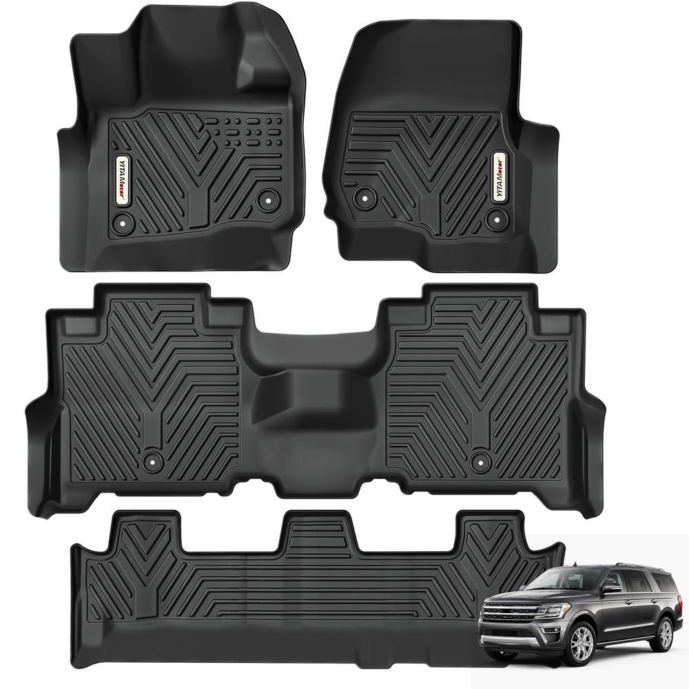 Ford Expedition floor mats, Ford Expedition Max floor mats, Expedition floor liners, Expedition Max floor liners, all weather floor mats, TPE floor mats, Ford Expedition accessories, 2018 Ford Expedition floor mats, 2019 Expedition Max floor liners, 2020 Ford Expedition floor mats, 2021 Expedition Max floor mats, 2022 Expedition floor liners, 2023 Ford Expedition accessories, 2024 Expedition floor mats, 2025 Expedition Max floor liners, waterproof floor mats, custom fit floor liners, 3D laser measured floor mats, odorless TPE floor mats, non slip floor liners, front and rear floor mats, 1st 2nd 3rd row floor mats, SUV floor liners, heavy duty floor mats, YITAMOTOR floor mats