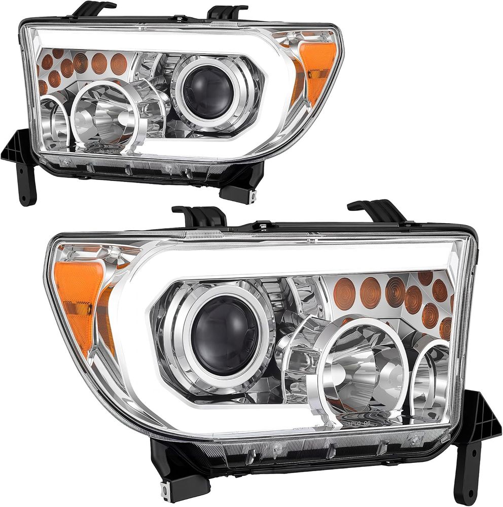 YITAMOTOR headlights, projector headlights, LED DRL headlights, Toyota Tundra headlights, Toyota Sequoia headlights, replacement headlights, headlight assembly, headlamp assembly, 2007 Toyota Tundra headlights, 2008 Toyota Tundra headlights, 2009 Toyota Tundra headlights, 2010 Toyota Tundra headlights, 2011 Toyota Tundra headlights, 2012 Toyota Tundra headlights, 2013 Toyota Tundra headlights, 2007-2013 Toyota Tundra headlights, 2008 Toyota Sequoia headlights, 2009 Toyota Sequoia headlights, 2010 Toyota Sequoia headlights, 2011 Toyota Sequoia headlights, 2012 Toyota Sequoia headlights, 2013 Toyota Sequoia headlights, 2014 Toyota Sequoia headlights, 2015 Toyota Sequoia headlights, 2016 Toyota Sequoia headlights, 2017 Toyota Sequoia headlights, 2008-2017 Toyota Sequoia headlights, chrome housing headlights, projector beam headlights, LED daytime running lights, white LED DRL, HB3 high beam, H11 low beam, driver passenger headlight pair, sealed waterproof headlights, one-way vent headlights, micro-prism reflectors, side safety reflectors, direct bolt-on replacement headlights, bulbs not included