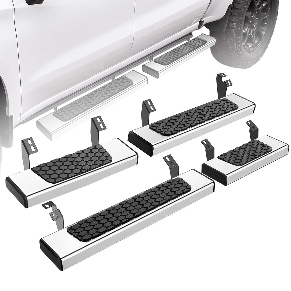 YITAMOTOR running boards, Toyota Tacoma running boards, 2024 Tacoma running boards, 2025 Tacoma running boards, 2026 Tacoma running boards, 2024-2026 Toyota Tacoma running boards, Tacoma side steps, Tacoma step bars, Tacoma nerf bars, Tacoma running boards Crew Cab, Tacoma running boards Double Cab, Tacoma split drop running boards, Tacoma split running boards, Tacoma 4 piece running boards, Tacoma side steps 4 piece, Tacoma textured chrome running boards, Tacoma chrome side steps, Tacoma non slip side steps, Tacoma hexagonal step pads, Tacoma stainless steel running boards, Tacoma heavy duty side steps, Tacoma 450 lb running boards, Tacoma bolt on running boards, Tacoma no drill side steps, Tacoma off road running boards, Tacoma Crew Cab side steps, Tacoma Double Cab side steps