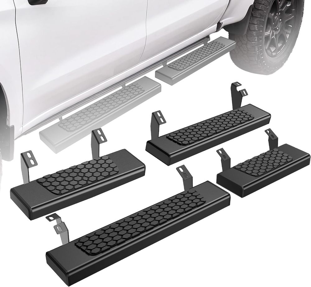 YITAMOTOR running boards, Toyota Tacoma running boards, 2024 Tacoma running boards, 2025 Tacoma running boards, 2026 Tacoma running boards, 2024-2026 Toyota Tacoma running boards, Tacoma side steps, Tacoma step bars, Tacoma nerf bars, Tacoma split drop running boards, Tacoma split running boards, Tacoma 4 piece running boards, Tacoma 4 piece side steps, Tacoma Crew Cab running boards, Tacoma Double Cab running boards, Tacoma Crew Cab side steps, Tacoma Double Cab side steps, Tacoma textured black running boards, Tacoma black side steps, Tacoma non slip running boards, Tacoma hexagonal step pads, Tacoma stainless steel running boards, Tacoma heavy duty side steps, Tacoma 450 lb running boards, Tacoma bolt on running boards, Tacoma no drill side steps, Tacoma off road running boards, Tacoma replacement running boards, aftermarket Tacoma running boards
