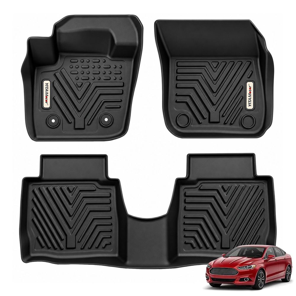 Ford Fusion floor mats, Ford Fusion floor liners, 2013 Ford Fusion floor mats, 2014 Ford Fusion floor mats, 2015 Ford Fusion floor mats, 2016 Ford Fusion floor mats, Lincoln MKZ floor mats, Lincoln MKZ floor liners, 2013 Lincoln MKZ floor mats, 2014 Lincoln MKZ floor mats, 2015 Lincoln MKZ floor mats, 2016 Lincoln MKZ floor mats, Ford Fusion accessories, Lincoln MKZ accessories, all weather floor mats, TPE floor liners, custom fit floor mats, waterproof floor mats, non slip floor mats, heavy duty car mats, automotive floor liners, interior protection mats, 1st and 2nd row floor mats, YITAMOTOR floor mats