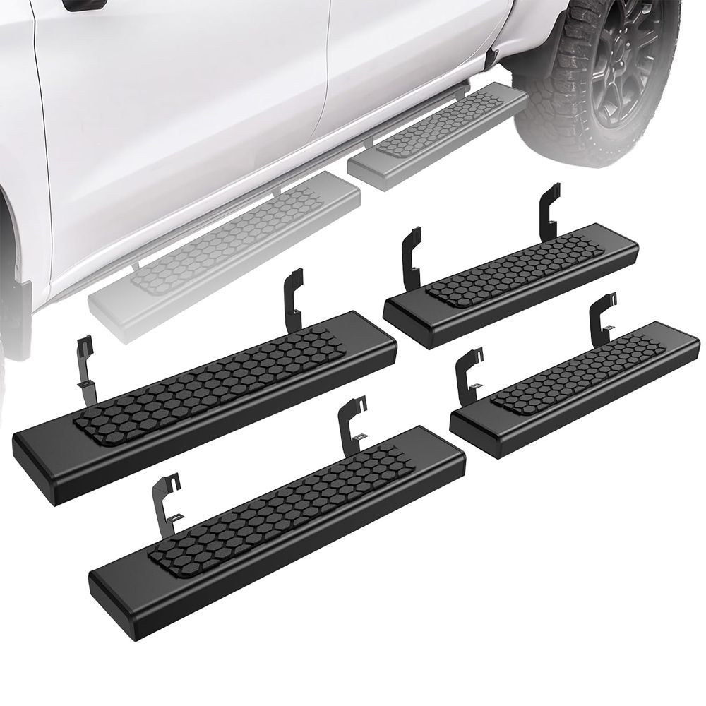 YITAMOTOR running boards, Chevy Colorado running boards, GMC Canyon running boards, 2015 Chevy Colorado running boards, 2016 Chevy Colorado running boards, 2017 Chevy Colorado running boards, 2018 Chevy Colorado running boards, 2019 Chevy Colorado running boards, 2020 Chevy Colorado running boards, 2021 Chevy Colorado running boards, 2022 Chevy Colorado running boards, 2023 Chevy Colorado running boards, 2024 Chevy Colorado running boards, 2025 Chevy Colorado running boards, 2026 Chevy Colorado running boards, 2015 GMC Canyon running boards, 2016 GMC Canyon running boards, 2017 GMC Canyon running boards, 2018 GMC Canyon running boards, 2019 GMC Canyon running boards, 2020 GMC Canyon running boards, 2021 GMC Canyon running boards, 2022 GMC Canyon running boards, 2023 GMC Canyon running boards, 2024 GMC Canyon running boards, 2025 GMC Canyon running boards, 2026 GMC Canyon running boards, Crew Cab running boards, side steps, truck side steps, step bars, nerf bars, split drop running boards, split running boards, 4-piece running boards, stainless steel running boards, textured black running boards, non-slip running boards, hexagonal step pads, off-road running boards, off-road side steps, 440 lb capacity, no-drill running boards, bolt-on running boards, replacement running boards, aftermarket running boards, Chevy Colorado side steps, GMC Canyon side steps