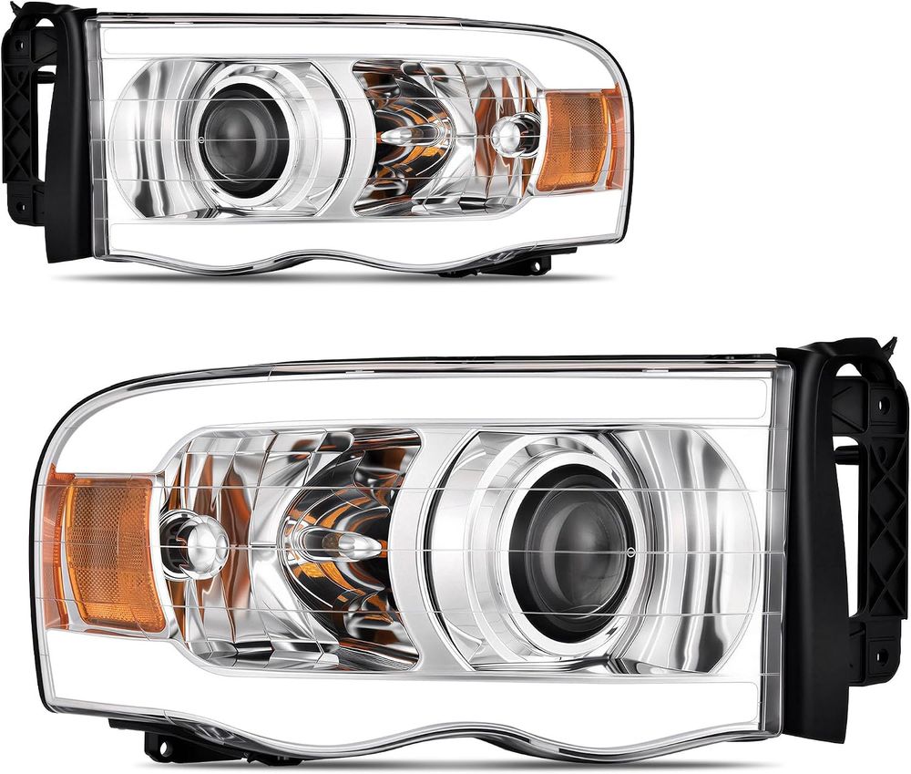 YITAMOTOR headlights, 2002 Dodge Ram 1500 headlights, 2003 Dodge Ram 1500 headlights, 2004 Dodge Ram 1500 headlights, 2005 Dodge Ram 1500 headlights, 2002-2005 Dodge Ram 1500 headlights, 2003 Dodge Ram 2500 headlights, 2004 Dodge Ram 2500 headlights, 2005 Dodge Ram 2500 headlights, 2003-2005 Dodge Ram 2500 headlights, 2003 Dodge Ram 3500 headlights, 2004 Dodge Ram 3500 headlights, 2005 Dodge Ram 3500 headlights, 2003-2005 Dodge Ram 3500 headlights, Dodge Ram replacement headlights, Ram 1500 headlight assembly, Ram 2500 headlight assembly, Ram 3500 headlight assembly, projector LED headlights, dual-beam projector headlights, LED DRL headlights, LED daytime running lights, chrome housing headlights, H7 high low beam bulbs included, 3157NA turn signal bulbs included, headlights with bulbs and harness, metallic parabolic reflectors, brighter headlight output, broad uniform beam pattern, waterproof headlight assembly, sealed silicone headlights, one-way vent headlights, moisture-resistant headlights, corrosion-resistant headlights, impact-resistant polycarbonate lens, vibration-resistant headlight housing, micro-prism side reflectors, improved nighttime visibility, all-weather replacement headlights, Dodge Ram LED headlight upgrade