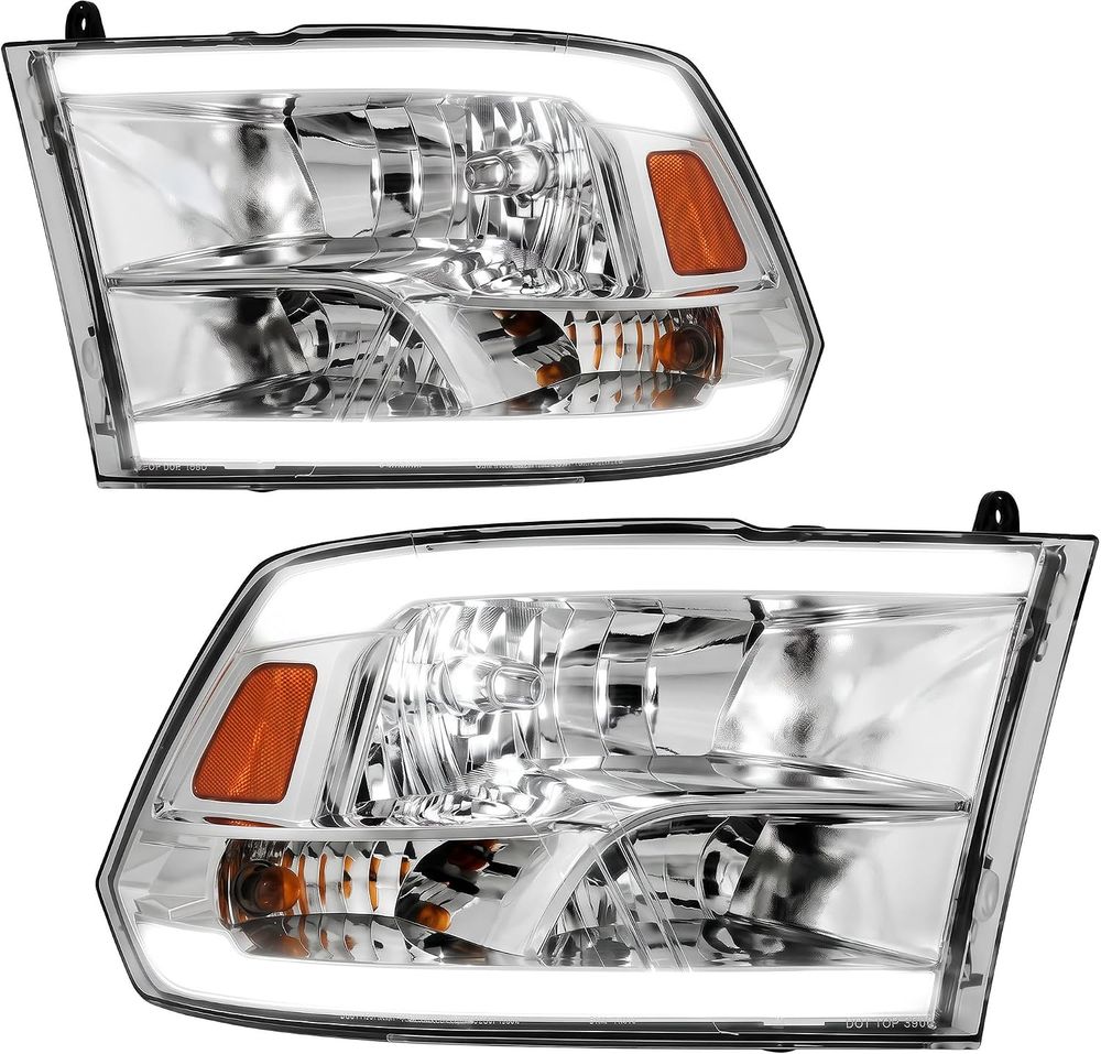 YITAMOTOR headlights, 2009 Dodge Ram 1500 headlights, 2010 Dodge Ram 1500 headlights, 2011 Dodge Ram 1500 headlights, 2012 Dodge Ram 1500 headlights, 2013 Dodge Ram 1500 headlights, 2014 Dodge Ram 1500 headlights, 2015 Dodge Ram 1500 headlights, 2016 Dodge Ram 1500 headlights, 2017 Dodge Ram 1500 headlights, 2018 Dodge Ram 1500 headlights, 2009-2018 Dodge Ram 1500 headlights, 2010 Dodge Ram 2500 headlights, 2011 Dodge Ram 2500 headlights, 2012 Dodge Ram 2500 headlights, 2013 Dodge Ram 2500 headlights, 2014 Dodge Ram 2500 headlights, 2015 Dodge Ram 2500 headlights, 2016 Dodge Ram 2500 headlights, 2017 Dodge Ram 2500 headlights, 2018 Dodge Ram 2500 headlights, 2010-2018 Dodge Ram 2500 headlights, 2010-2018 Dodge Ram 3500 headlights, 2019 Ram 1500 Classic headlights, 2020 Ram 1500 Classic headlights, 2021 Ram 1500 Classic headlights, 2022 Ram 1500 Classic headlights, 2019-2022 Ram 1500 Classic Quad Cab headlights, Ram replacement headlight assembly, LED DRL headlights, LED daytime running lights, chrome housing headlights, HB3 high beam bulbs, H11 low beam bulbs, 3157NA turn signal bulbs, headlights with turn signal harness, stock Quad-style halogen headlights, halogen headlight replacement, HB3/H11 bulbs not included, metallic parabolic reflectors, brighter headlight beam, broad uniform beam distribution, waterproof headlight assembly, sealed silicone housing, one-way vent headlights, impact-resistant polycarbonate lens, vibration-resistant headlights, micro-prism side reflectors, nighttime visibility headlights, all-weather replacement headlights, not for stock projector LED-style headlights, Ram 1500 Classic Quad Cab only