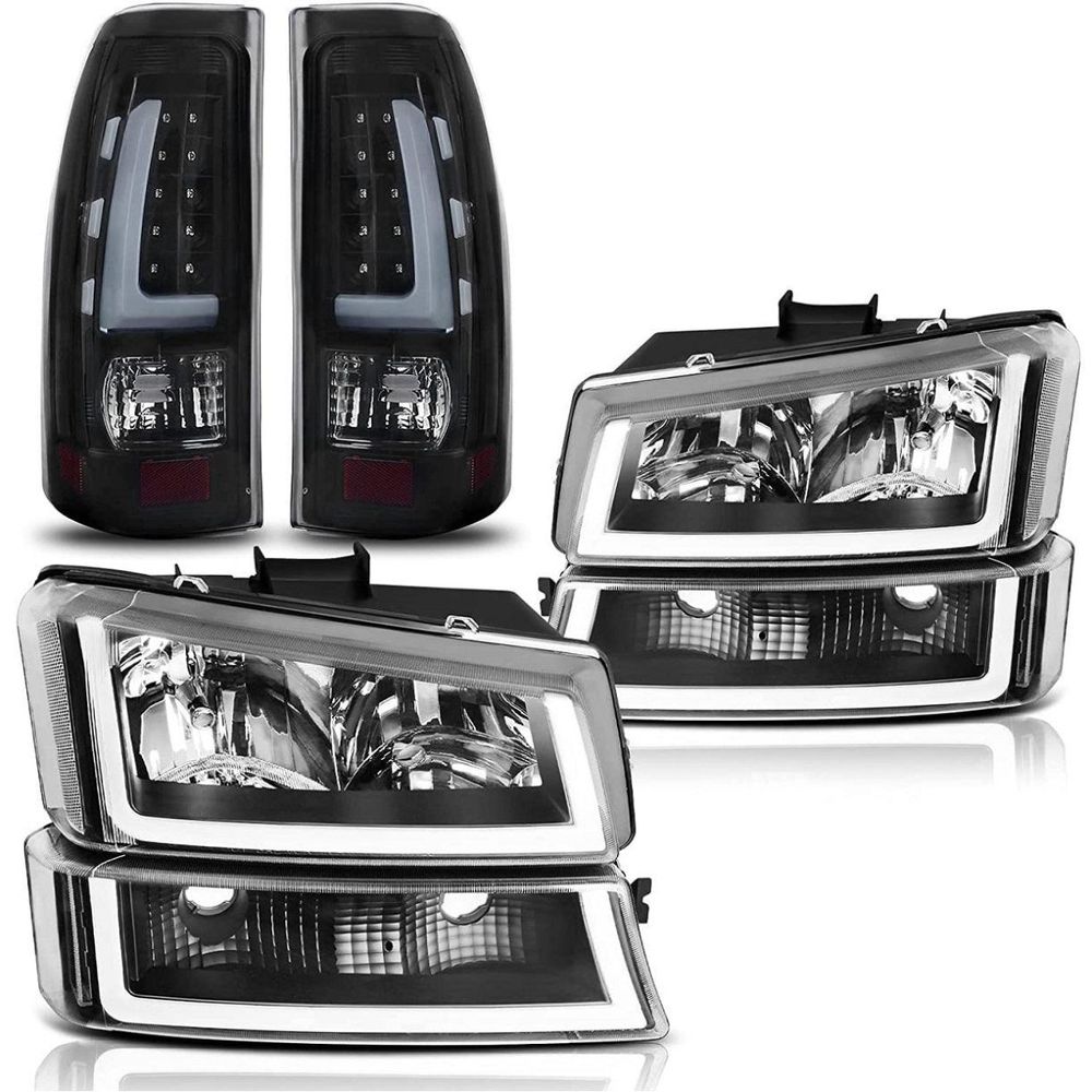 2006 Chevy Silverado Led Headlights & 2003 Chevy Silverado Tail Lights