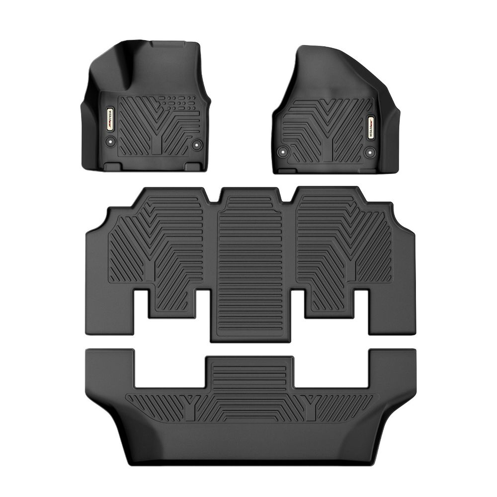 All weather protection car floor mats for 2017-2026 Chrysler Pacifica