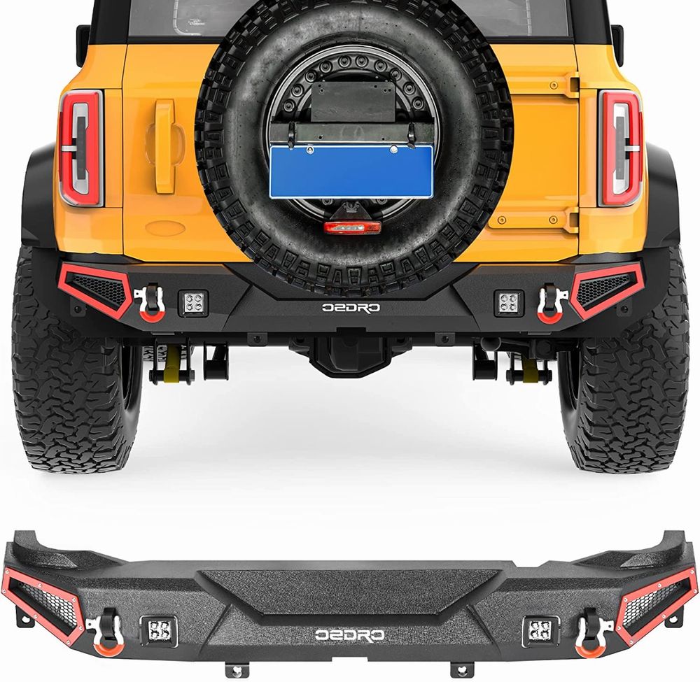bronco bumper, bumper, ford bumper, rear bumper