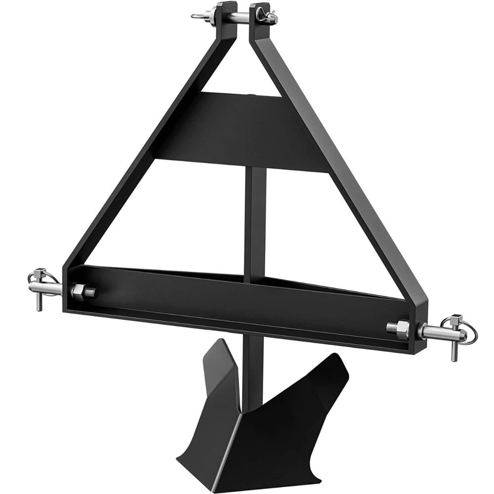 Middle Buster for Category 1, 3 Point Quick Hitch Tractors, Heavy Duty Steel Potato Plow