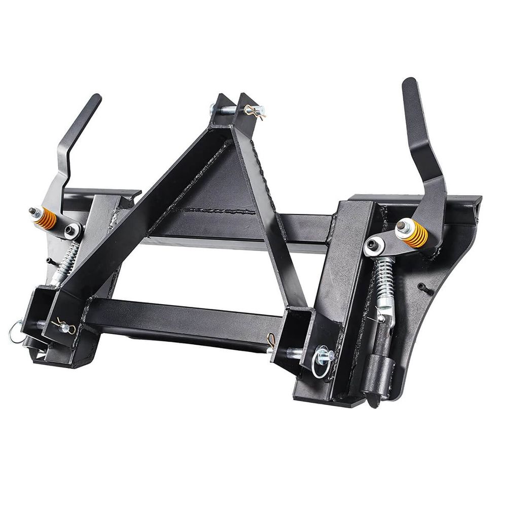 3 Point Quick Tach Adapter Universal Skid Steer Quick Attach Conversion Adapter Fit for 3 Point Cat 1 Tractor