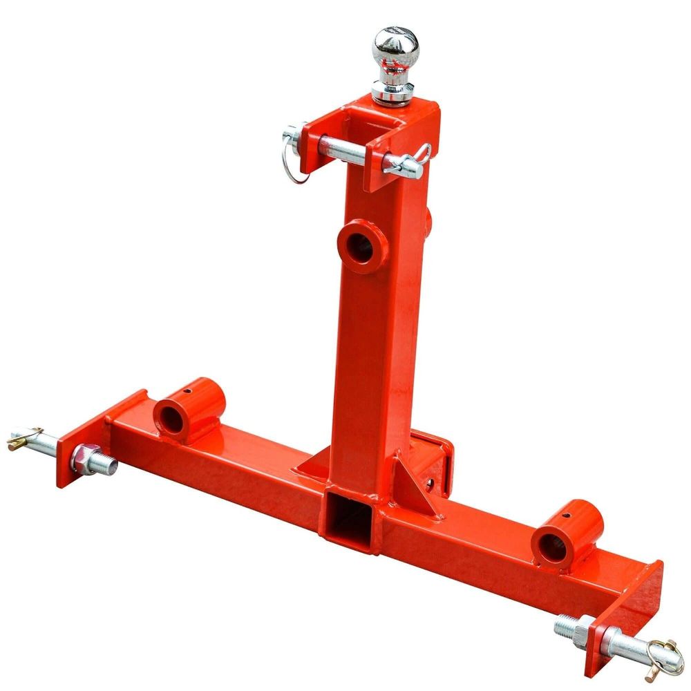 3 Point Trailer Hitch with 2" Receivers for Category 1 Tractors