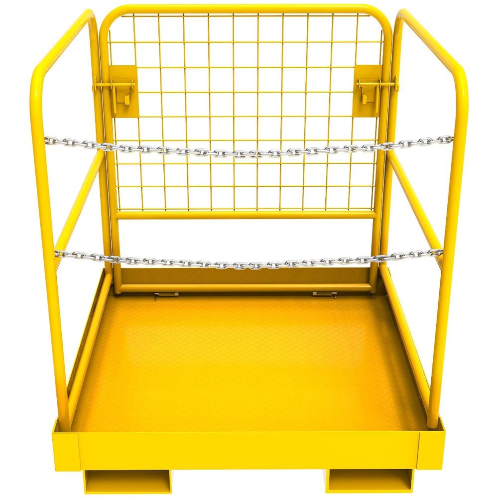 36 inch x 36 inch Forklift Cage 1105LBs Platform Safety Cage