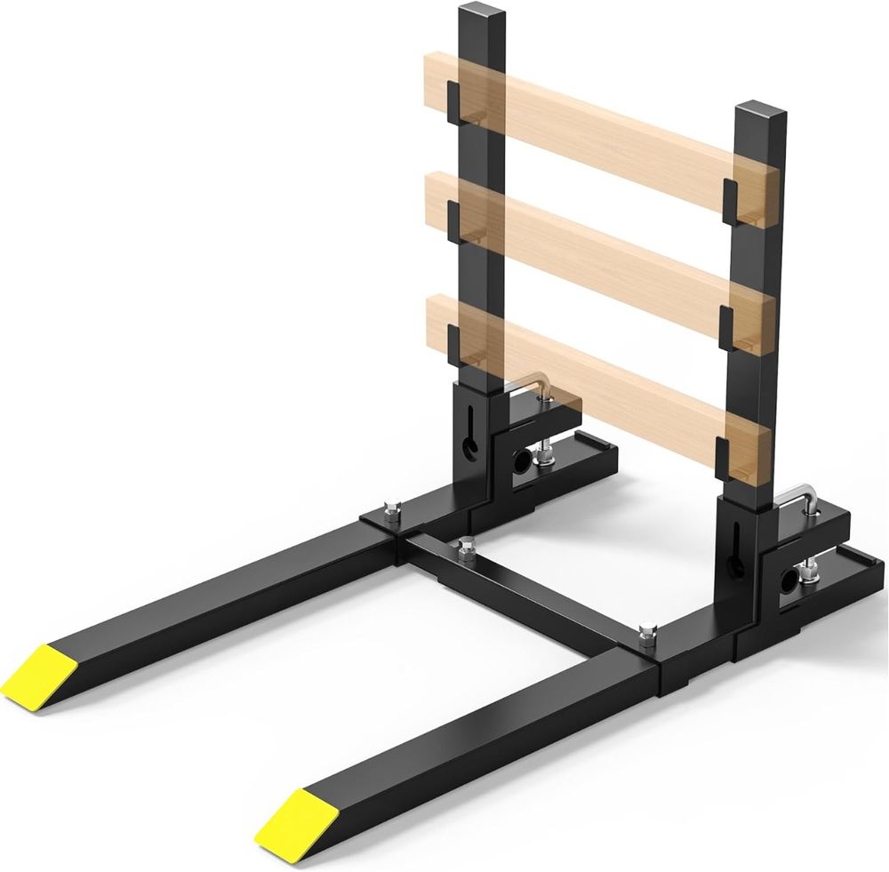 60" 4000 lbs Heavy Duty Pallet Forks