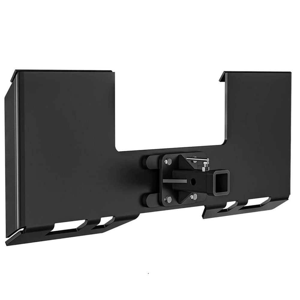 3/8" thick Mount Plate with 2" Removable Trailer Hitch Receiver