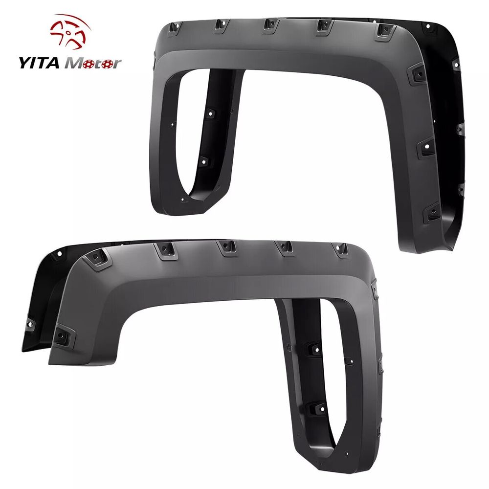 2014-2018 Chevy Silverado 1500; 2015-2019 Silverado 2500 3500 HD Fleetside(6.5' & 8' Bed) Fender Flares