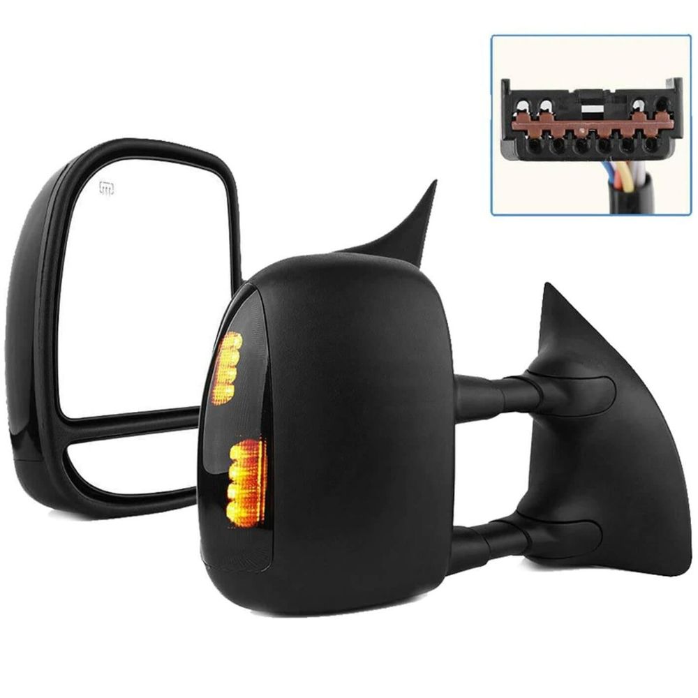 Tow Mirrors Pair For 1999-2007 Ford F250 F350 Super Duty-YITAMOTOR