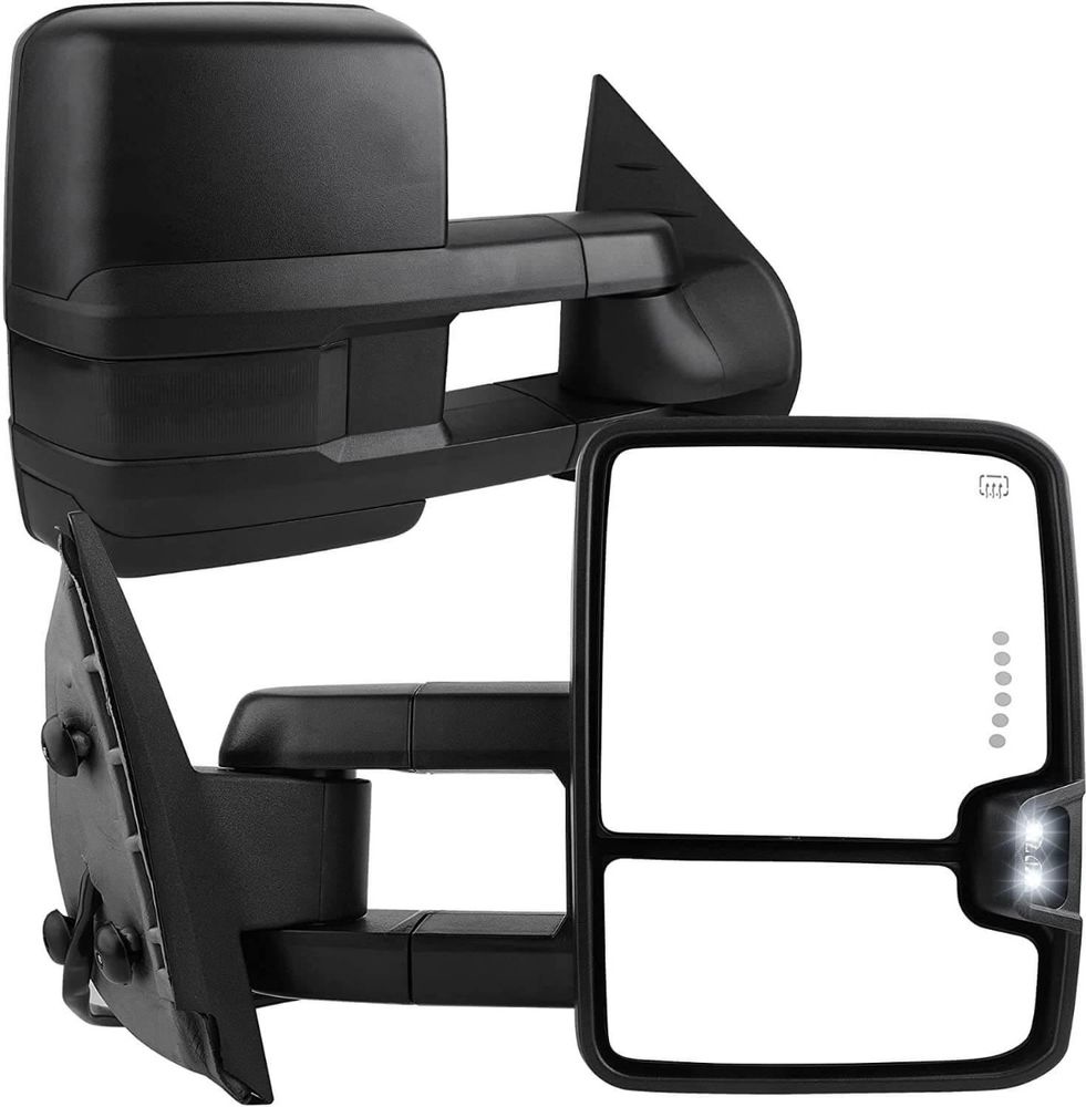 2008-2013 Chevy Silverado GMC Sierra Powered Towing Mirrors-YITAMOTOR