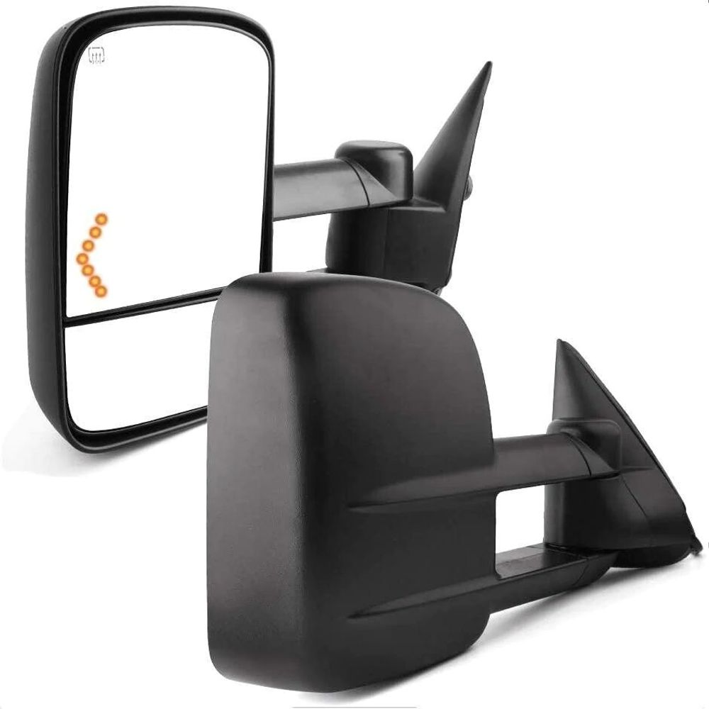  2003-2007 Chevy Silverado GMC Sierra Extendable Tow Mirrors-YITAMOTOR