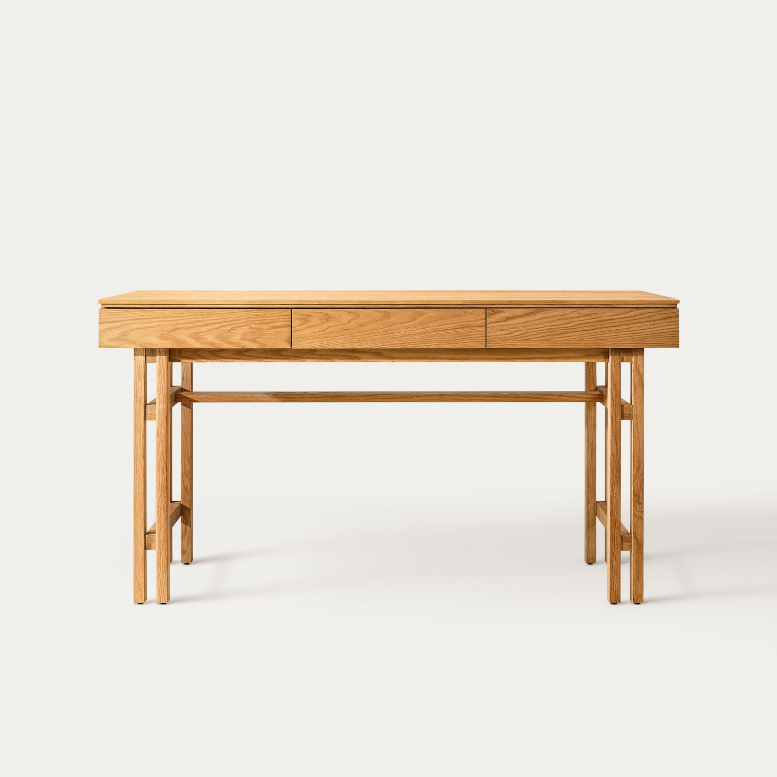 テーブル・机 Igors new desk Aurorim 59 Inch Solid Wood Desk with 3 Storage Drawers | HERNEST