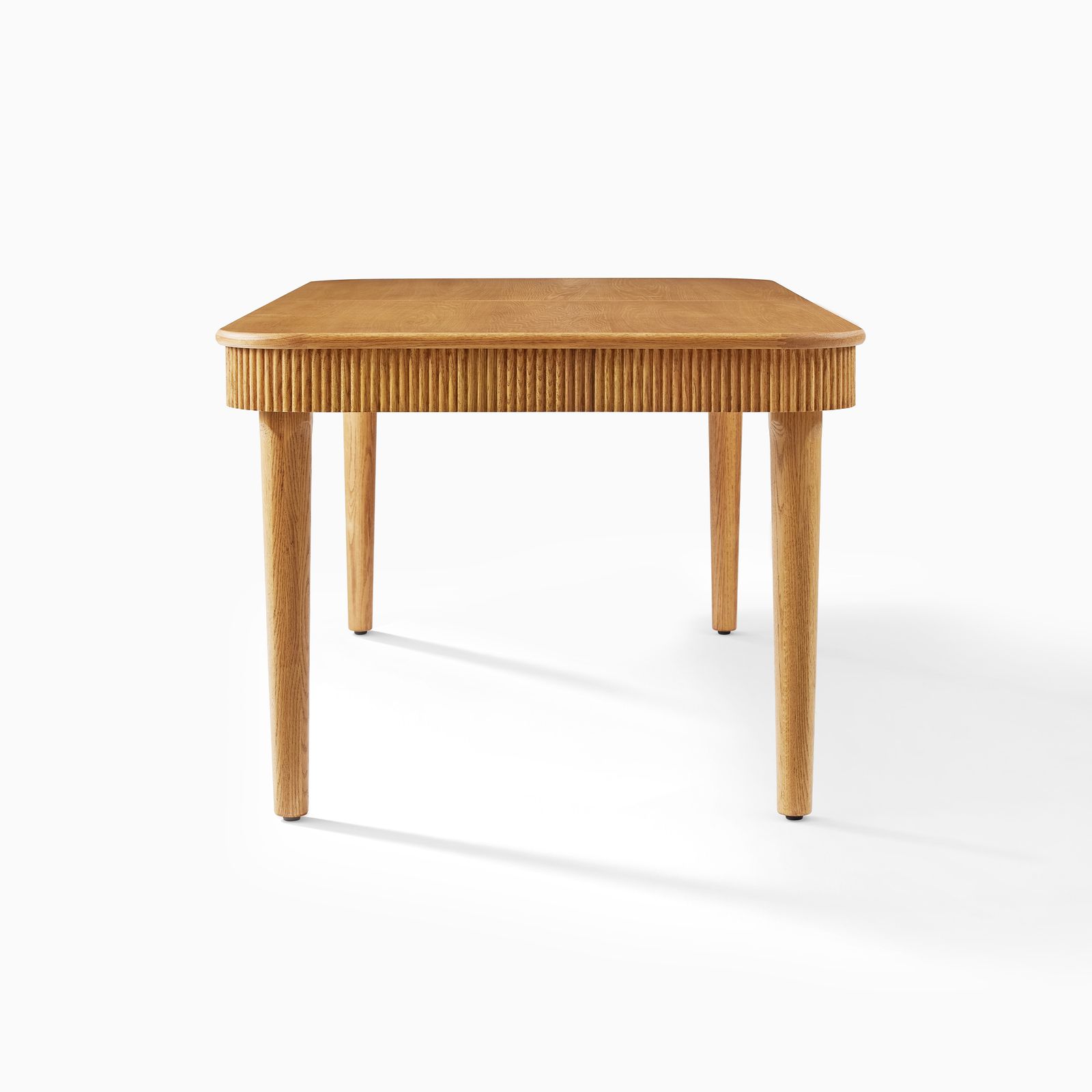 Valo 72 Inch–92 Inch Extendable Dining Table in Natural Oak