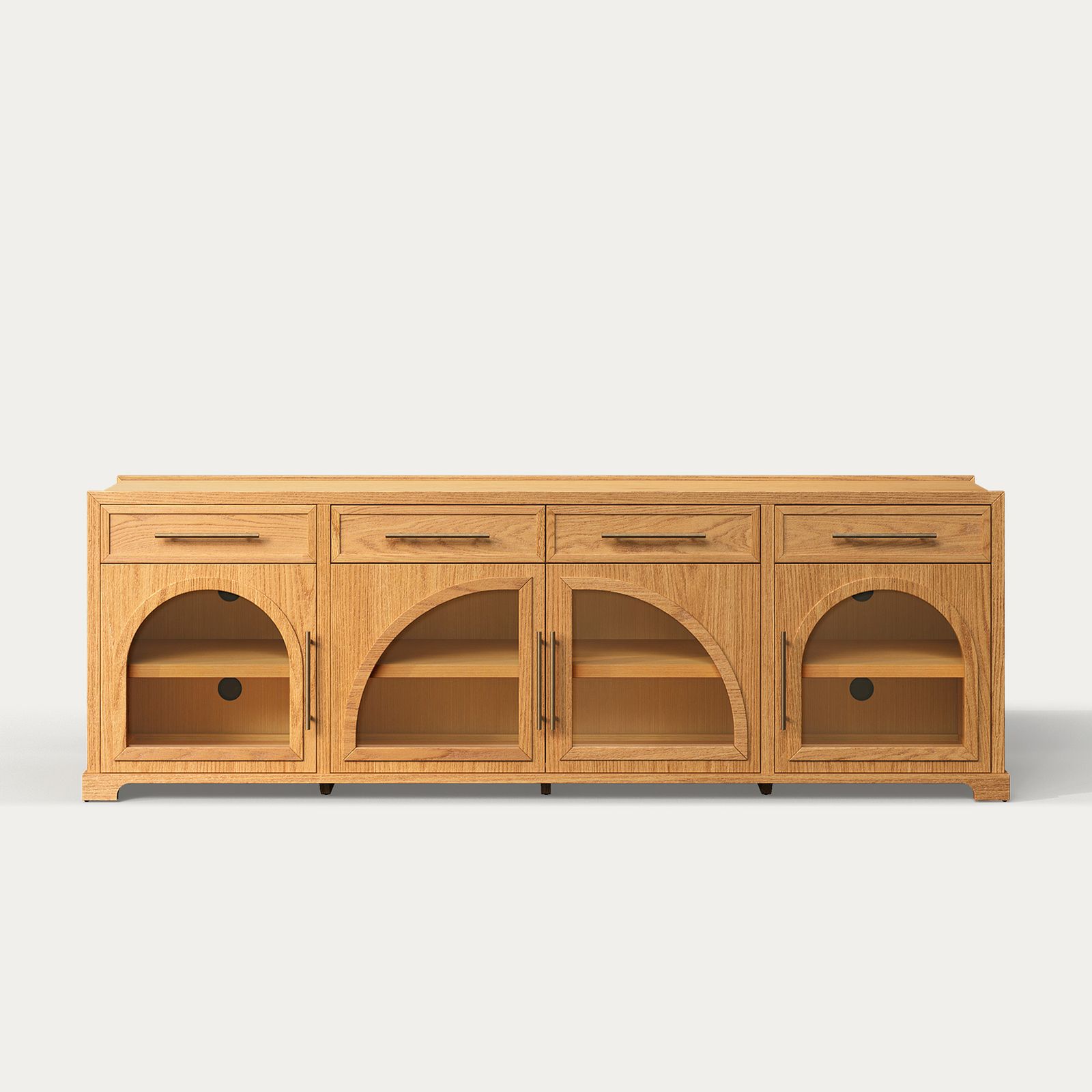 モダン・ジャズ・オール・スターズ / テレビ・アンド・スクリーン・ヒット LP 54in Brown Cherry 3-in-1 TV Stand | Whalen Furniture