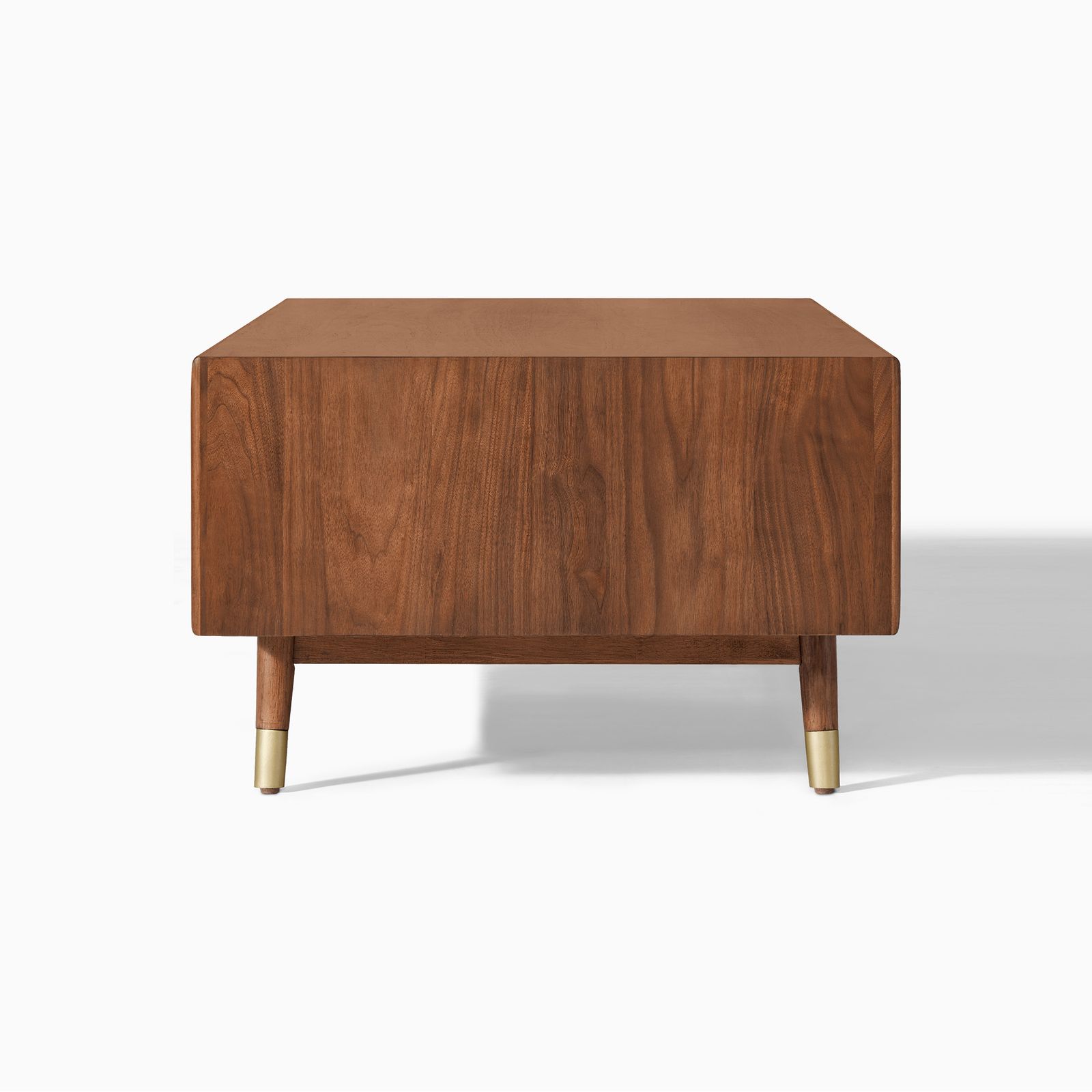 Stavn 55 inch MCM Fluted Coffee Table | HERNEST