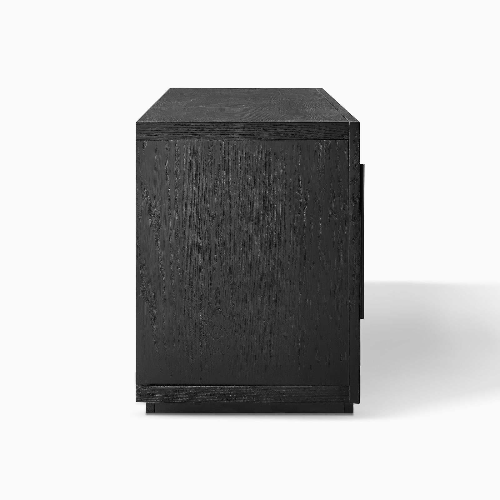 平棚 900x350x 300 Lira 84 inch Black TV Stand with 3 Drawers and Storage | HERNEST