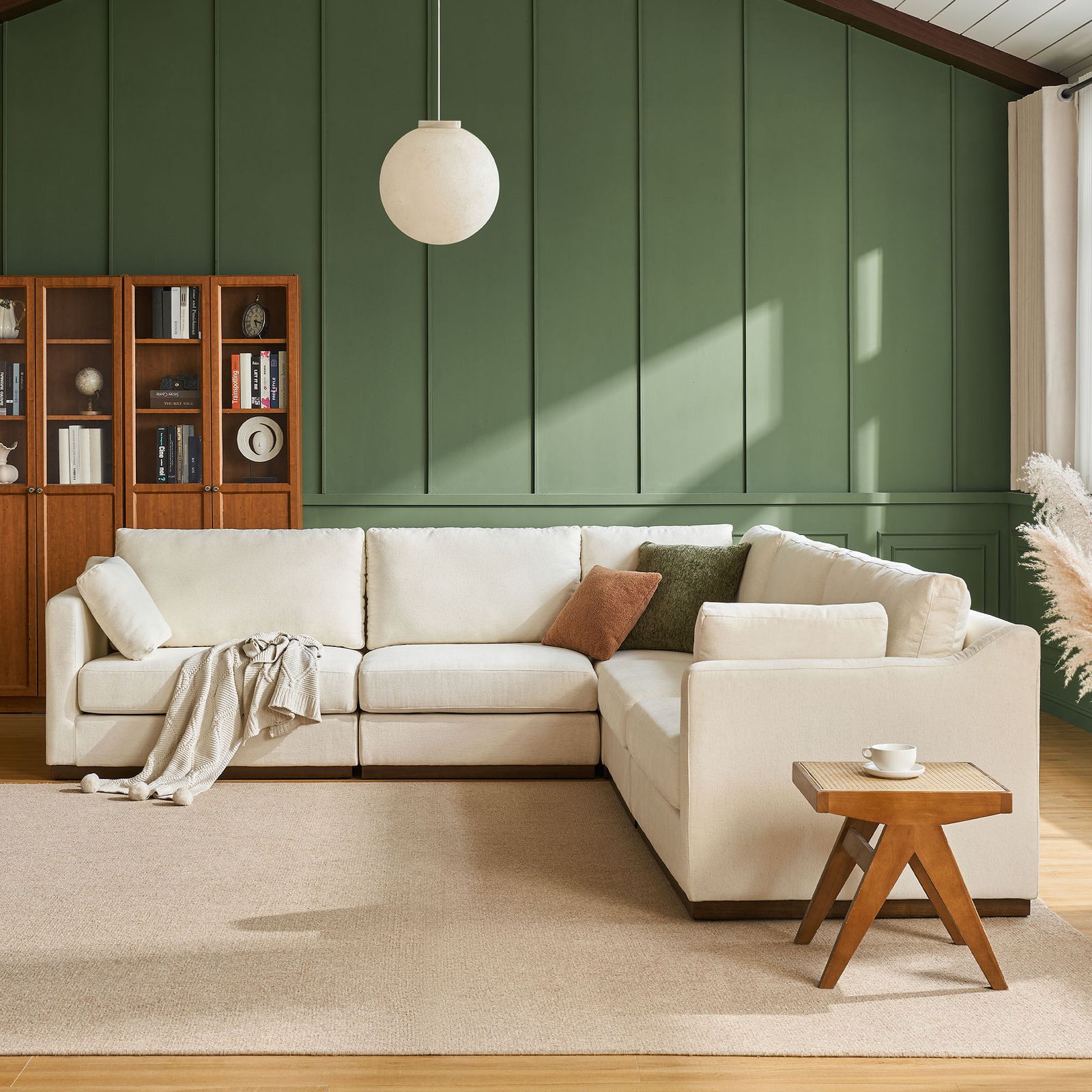 Torvald Modular Sectional Sofa L-shaped and Removable Design Couch for Living Room