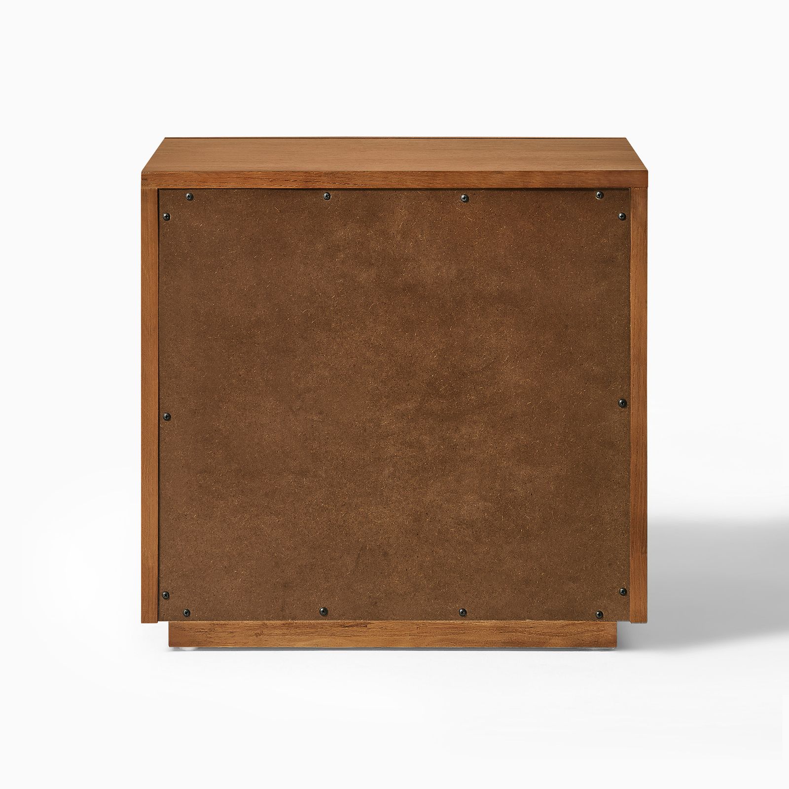 Thursen 21 inch Warm Brown Chevron Nightstand with Solid Wood