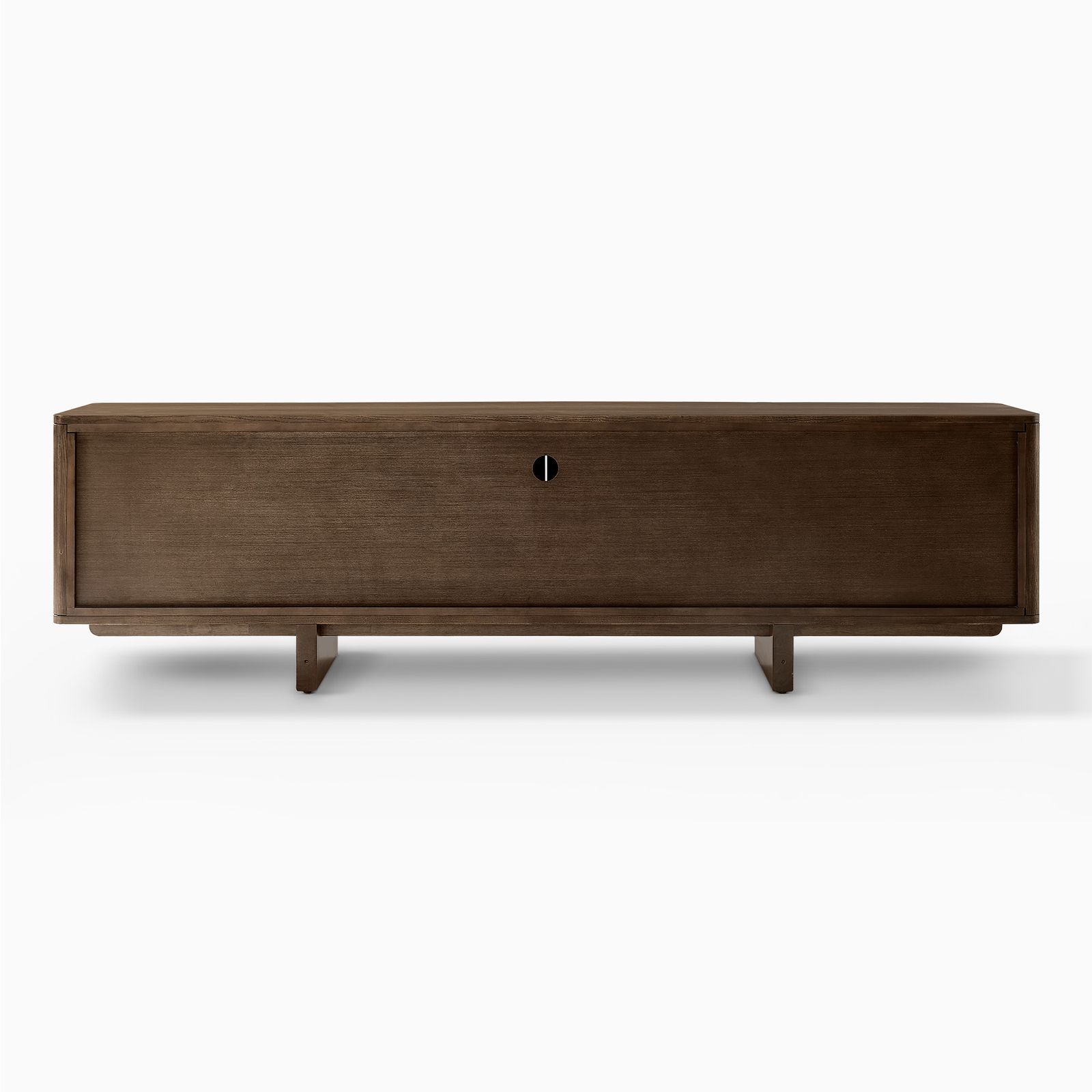 GALLERY.S S50 テレビボード Sabina 84 inch Brown TV Stand with Solid Ash Door and Adjustable