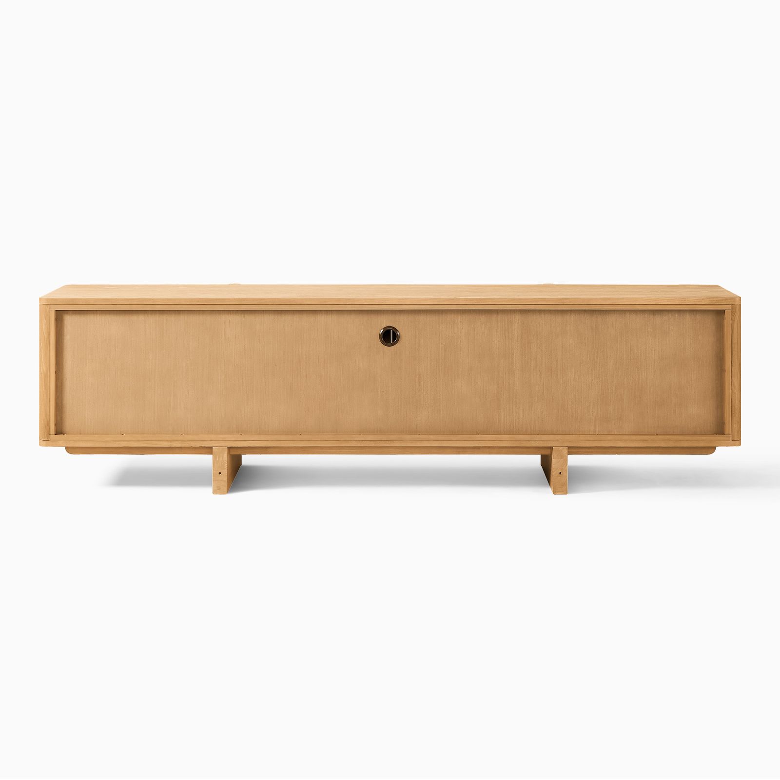 GALLERY.S S50 テレビボード Sabina 84 inch Brown TV Stand with Solid Ash Door and Adjustable