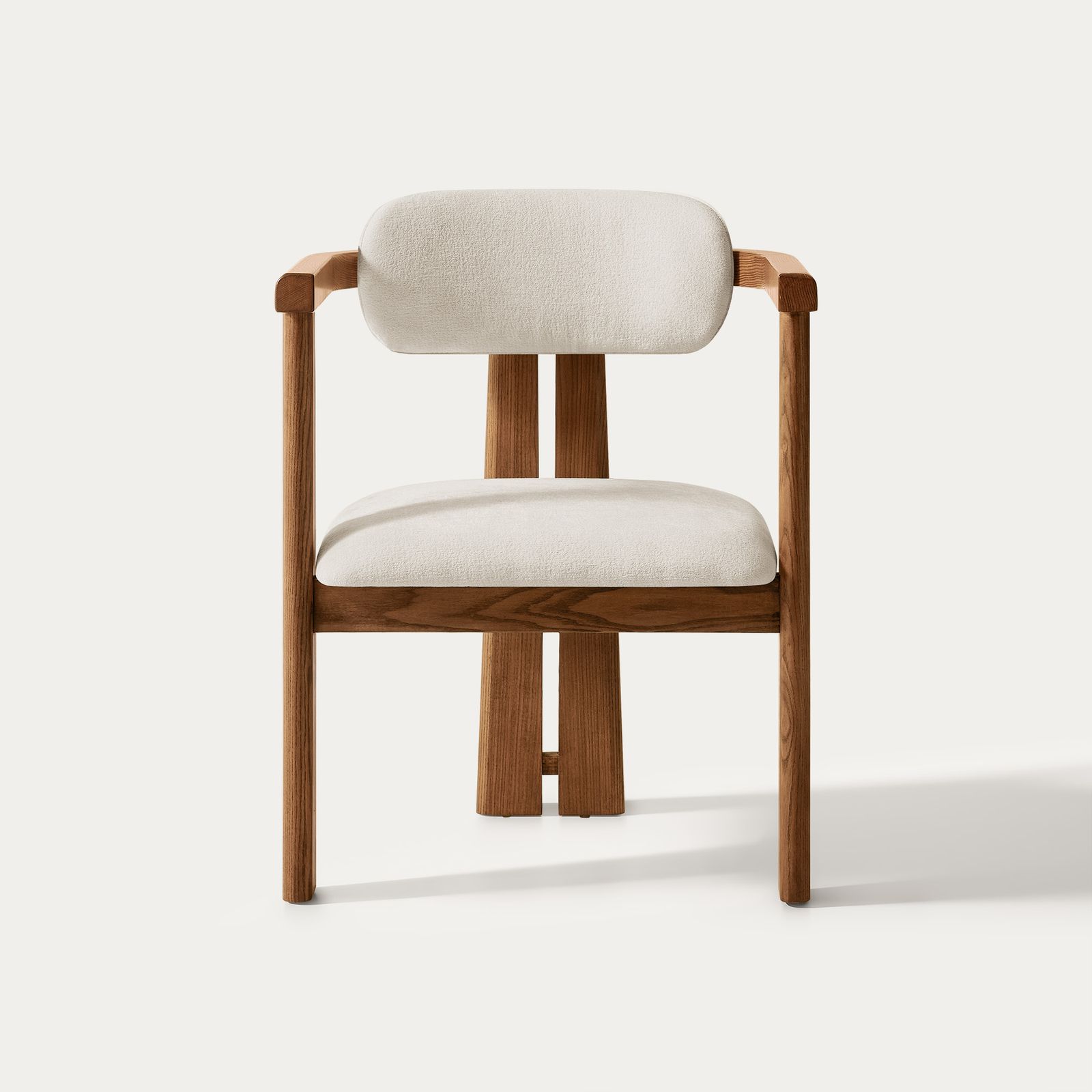 Spine Mid Century Arm Dining Chairs Set of 2 | HERNEST