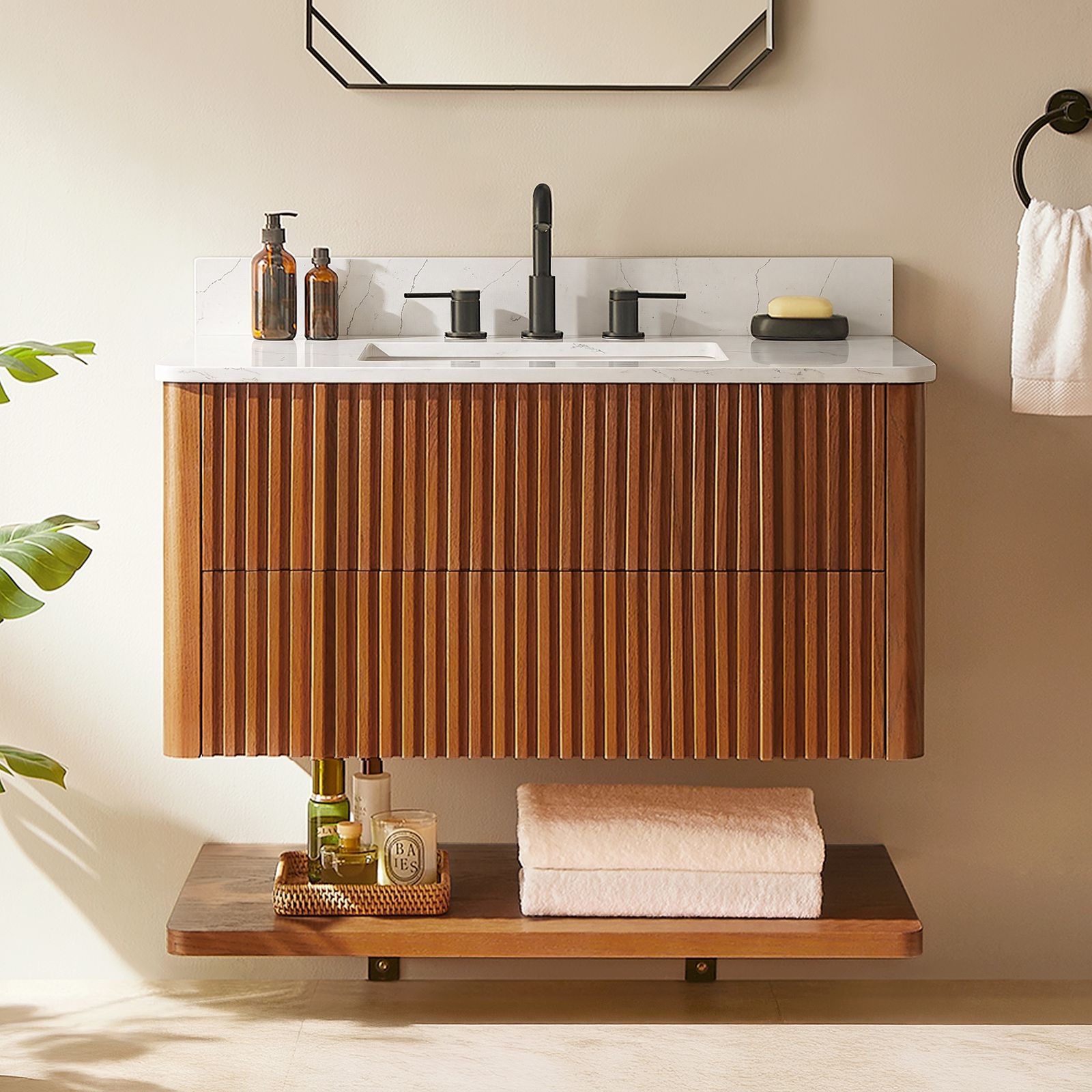 Floating Bathroom Vanity, 36
