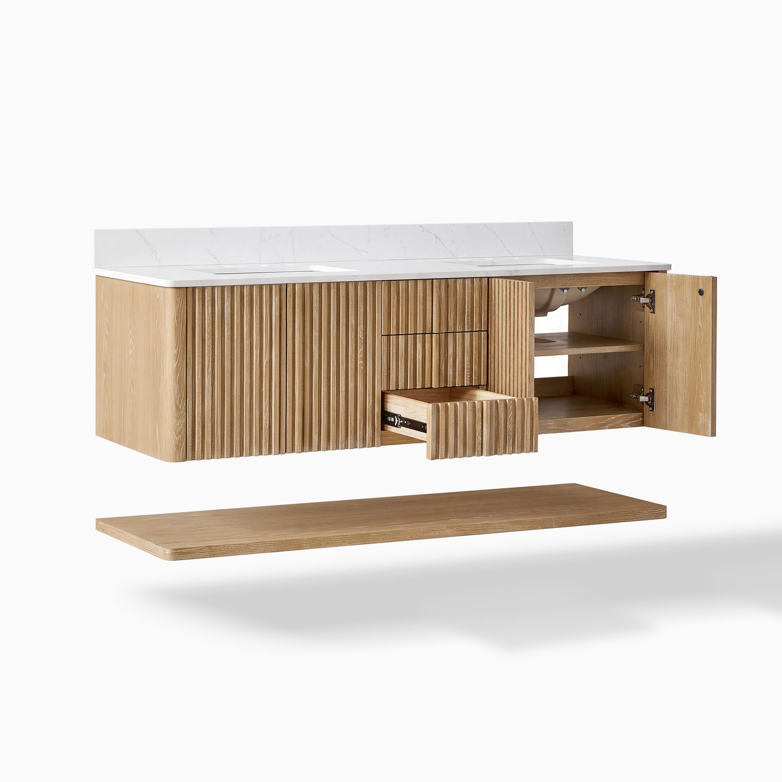 Sabina Floating Bathroom Vanity, 60