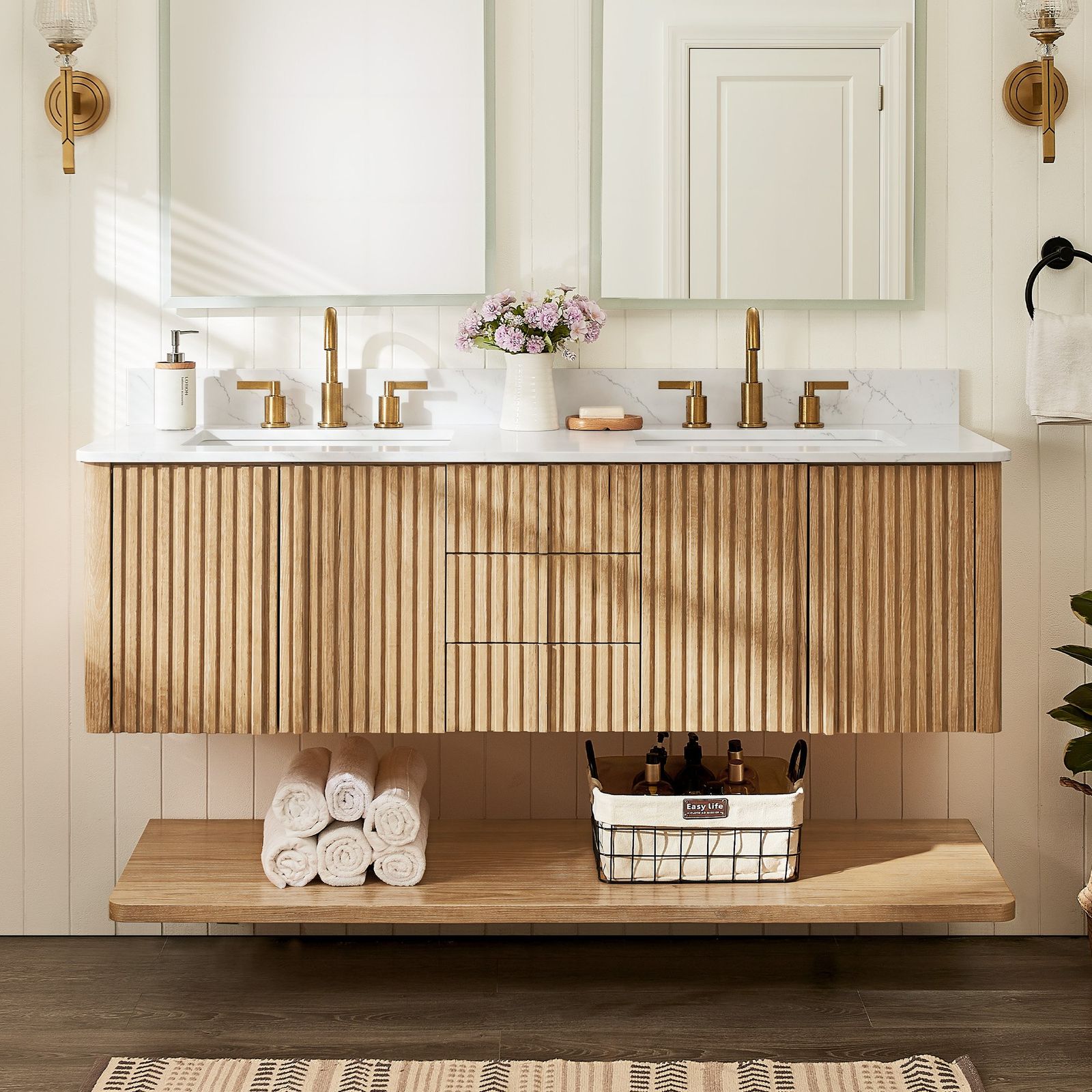 Sabina Floating Bathroom Vanity, 60