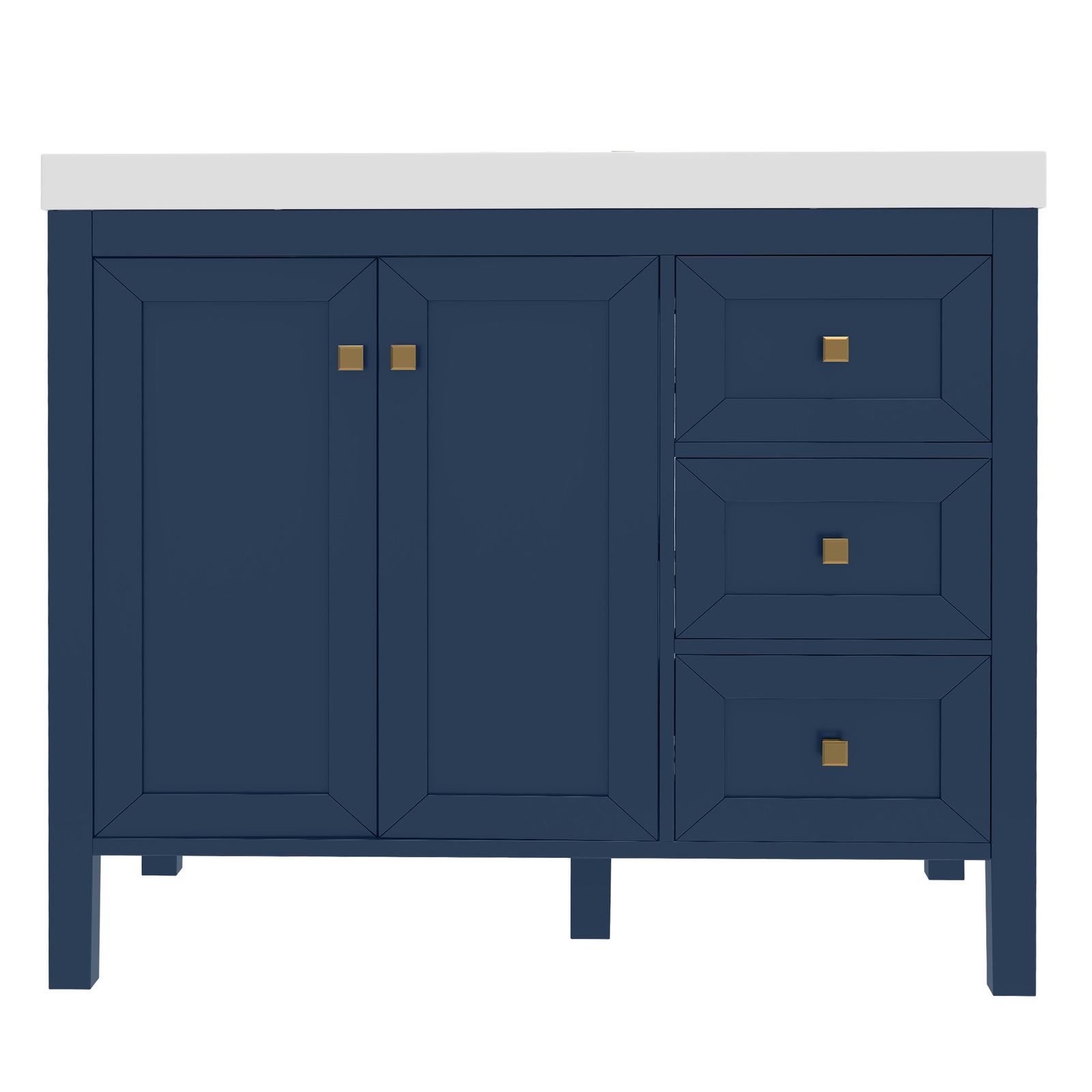 Yitahome | 36 Inch Vanity Cabinet with Stone Countertop and