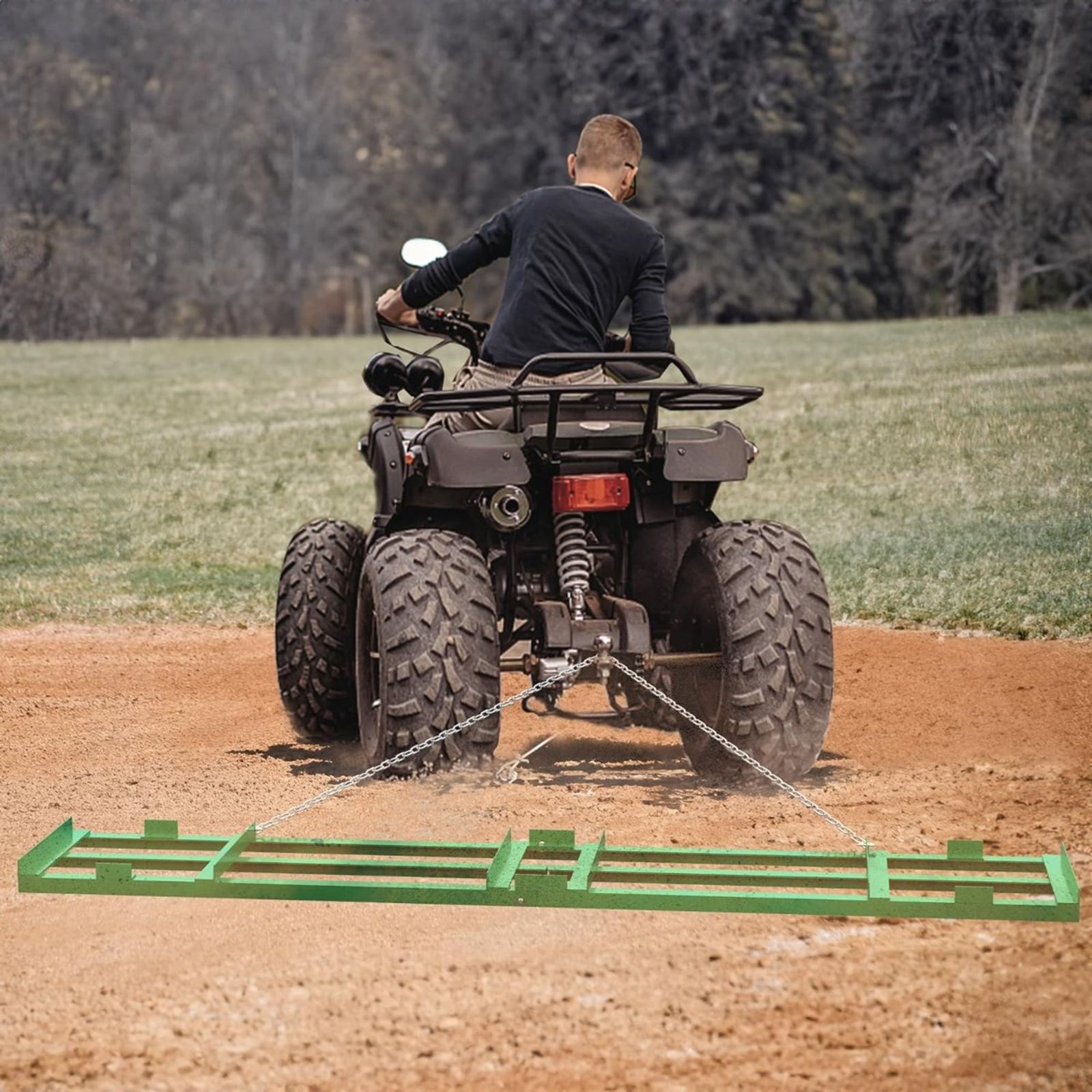 8 Ft Tow-Behind Drag Harrow & Driveway Grader | YITAMOTOR