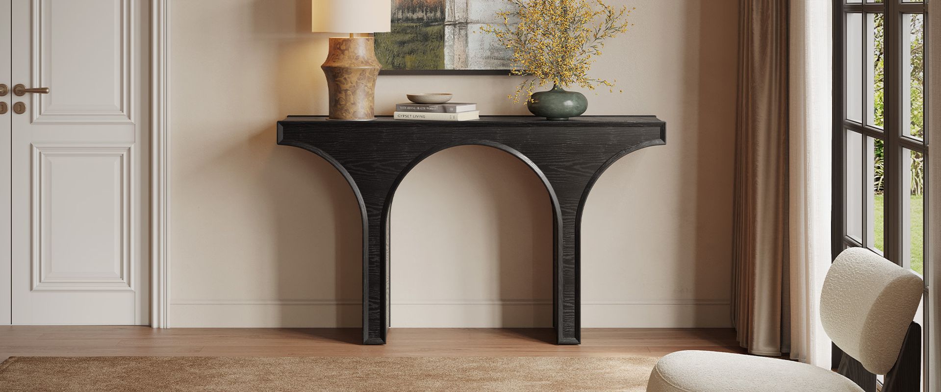 Black Console Table