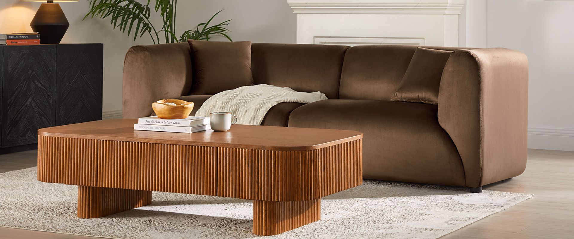 upholstered loveseat