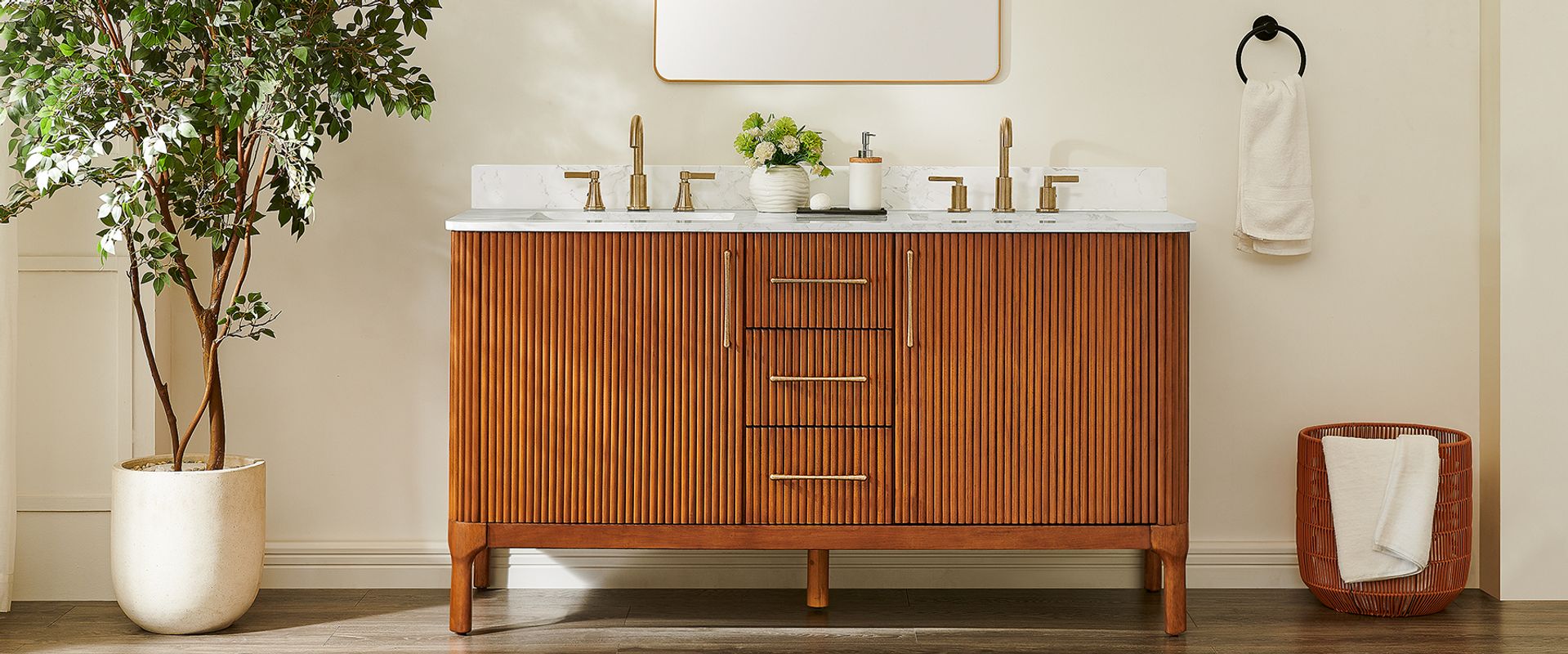 double vanity bathroom