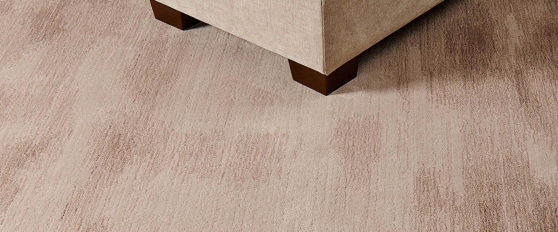 High density hand-knotted 100% wool area rug.