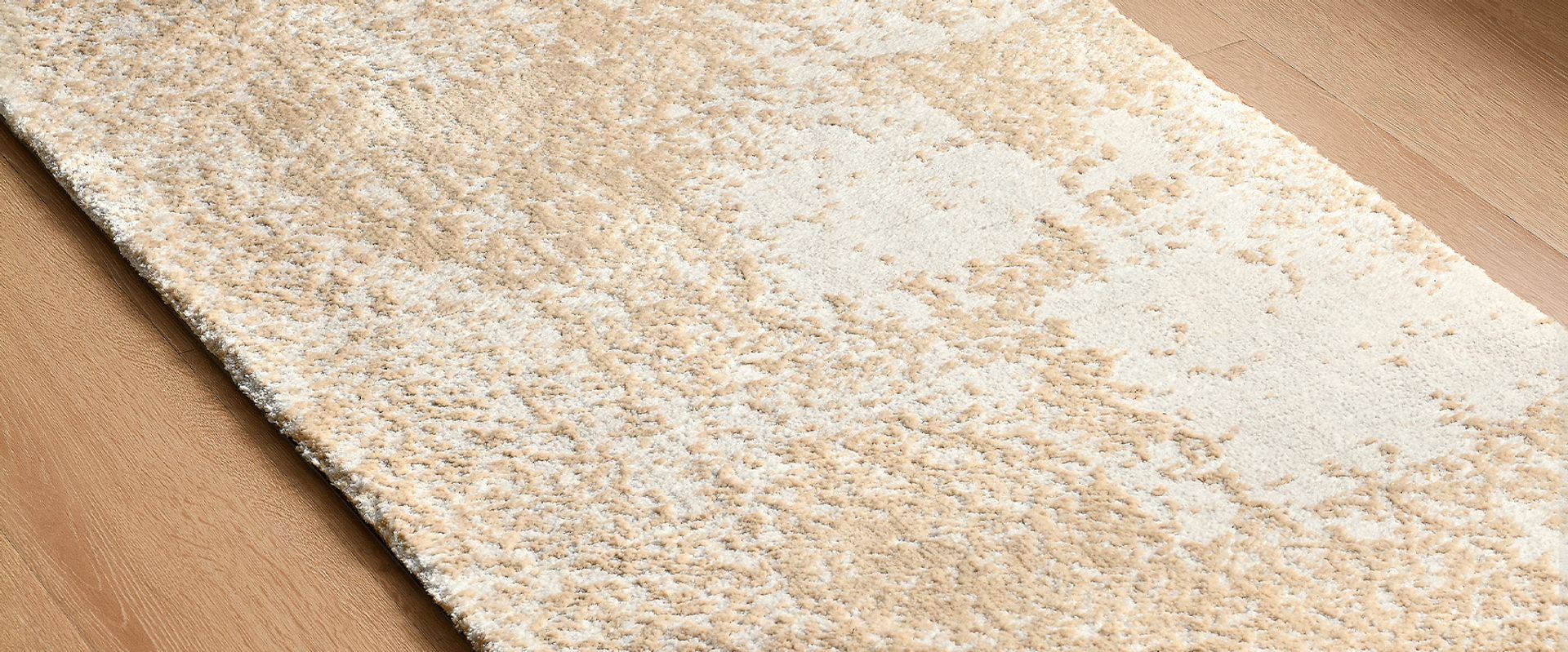 cream performance runner rug 96 x 30 inch indoor high traffic rug modern style