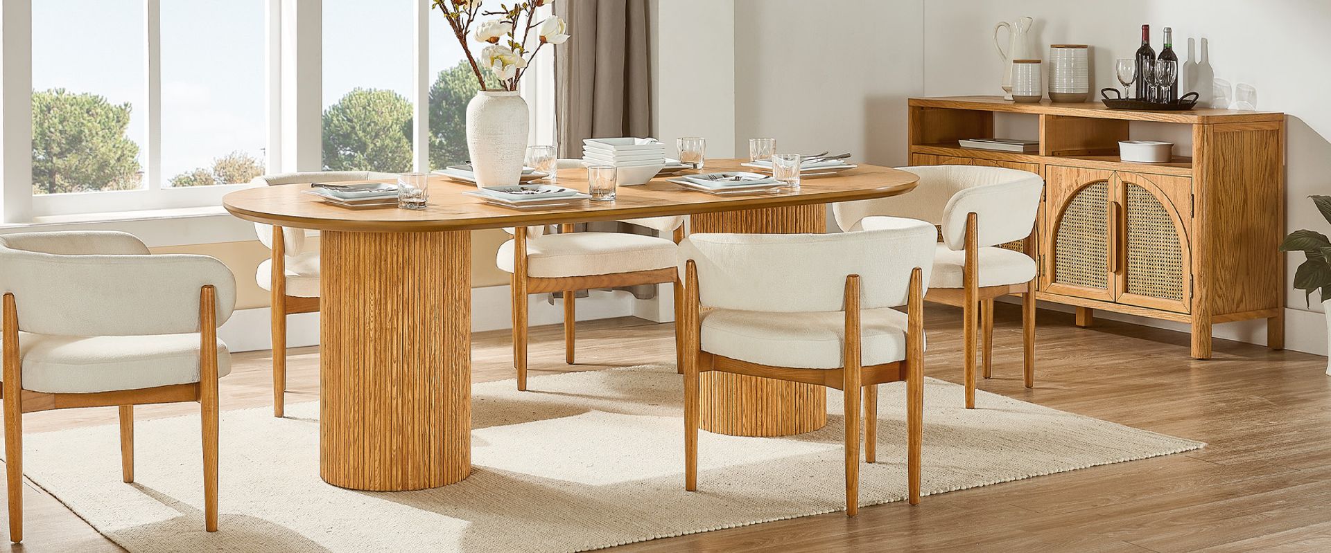 oval dining room tables