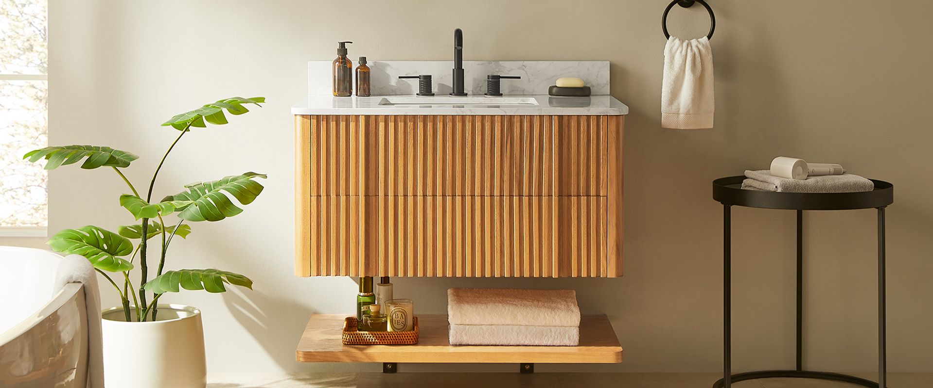 36 floating bathroom vanity