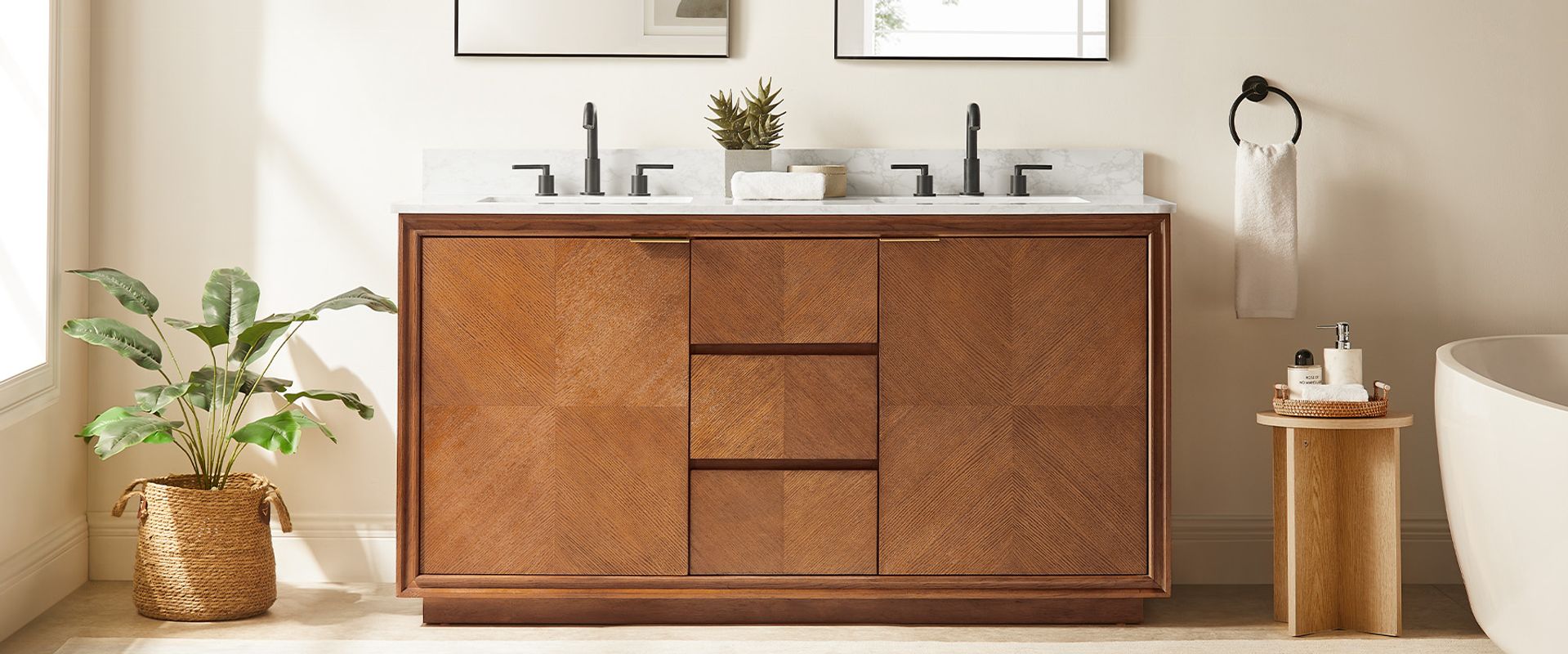 Double Bathroom Vanity