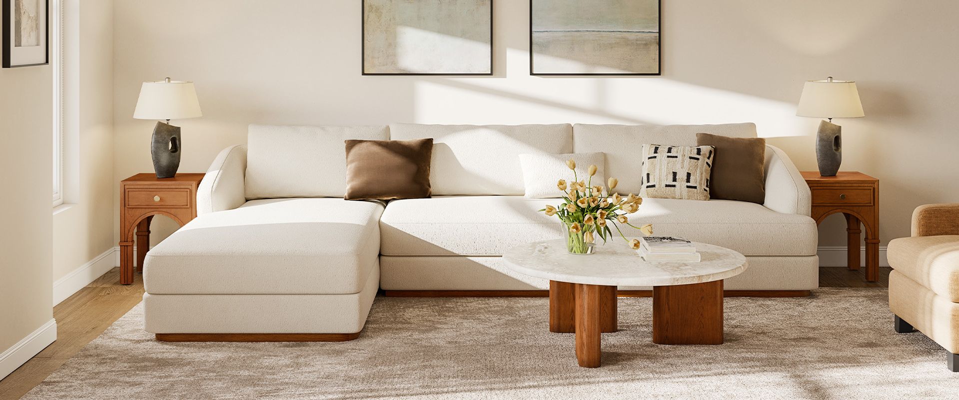 110 inch sectional sofa