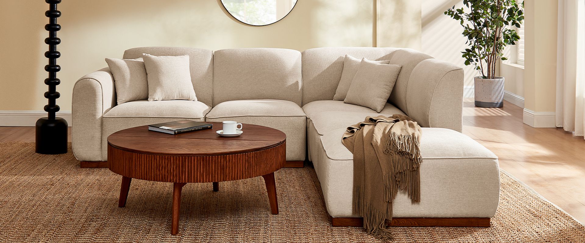 modern sectional sofa 