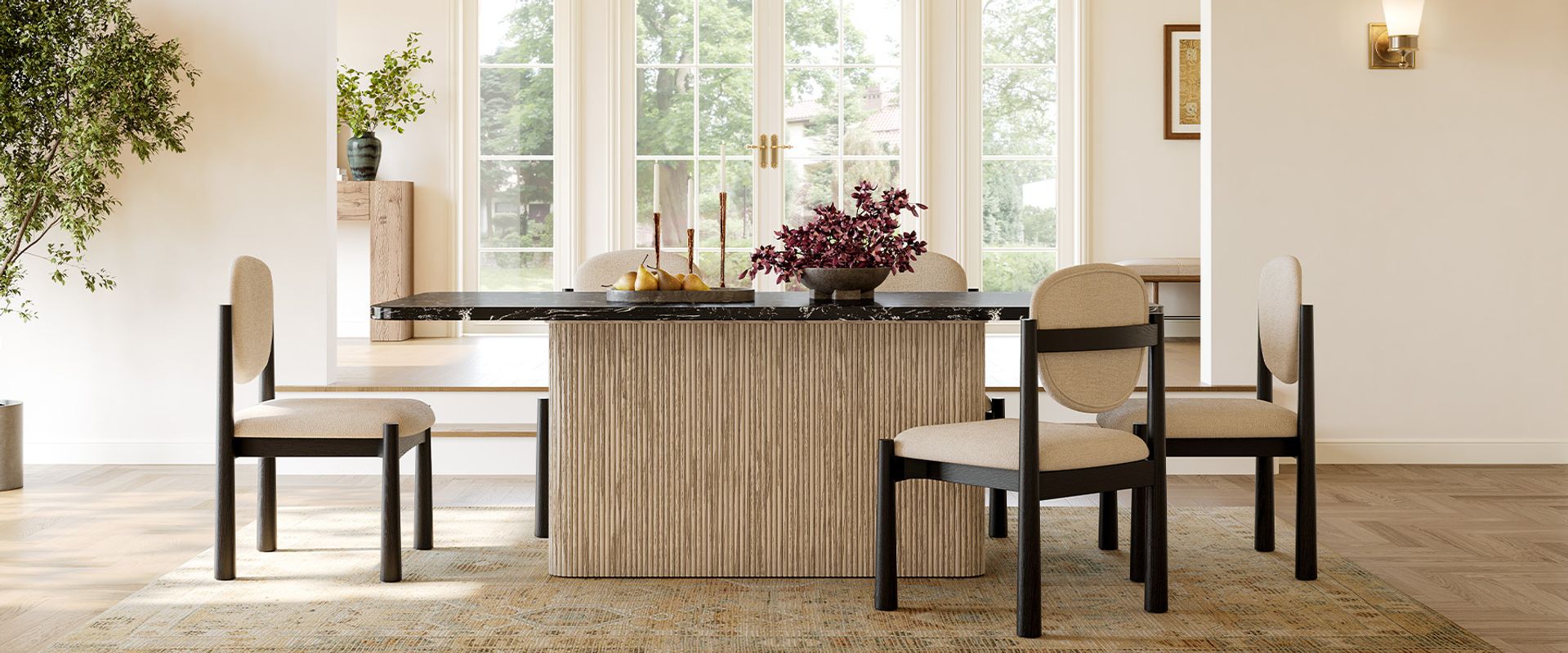 84 Stone Dining Table